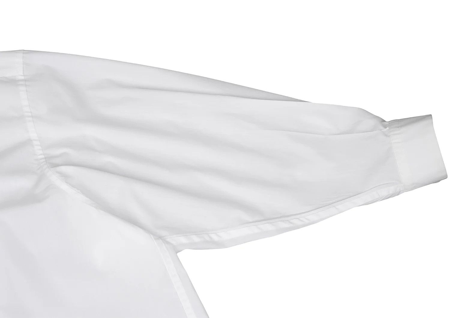 Issey Miyake Oversized Mao Collar Shirt in White Size US S / EU 44-46 / 1 - 7 Thumbnail
