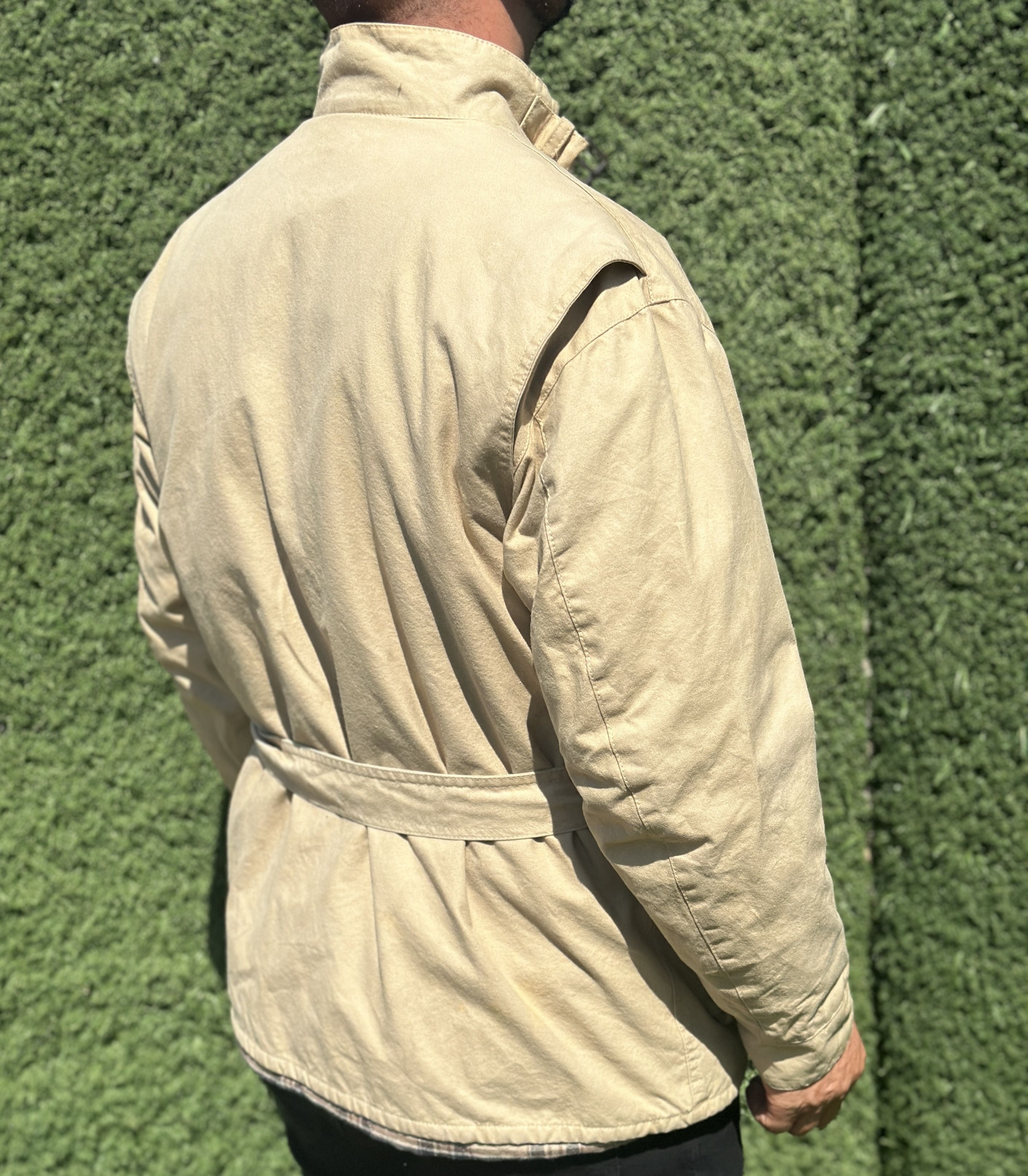 Belstaff Belstaff Wax Rider Motorcycle Motorcycle Bike Beige Size L Size US L / EU 52-54 / 3 - 8 Thumbnail