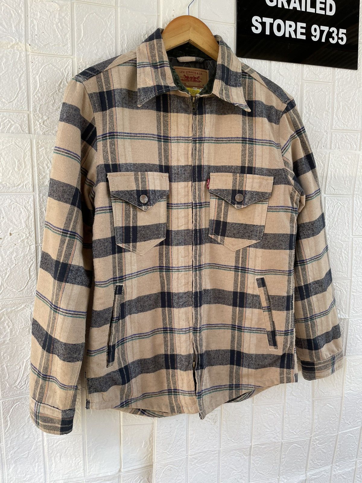 Japanese Brand Levis Long Sleeve Shirt Size US M / EU 48-50 / 2 - 3 Thumbnail