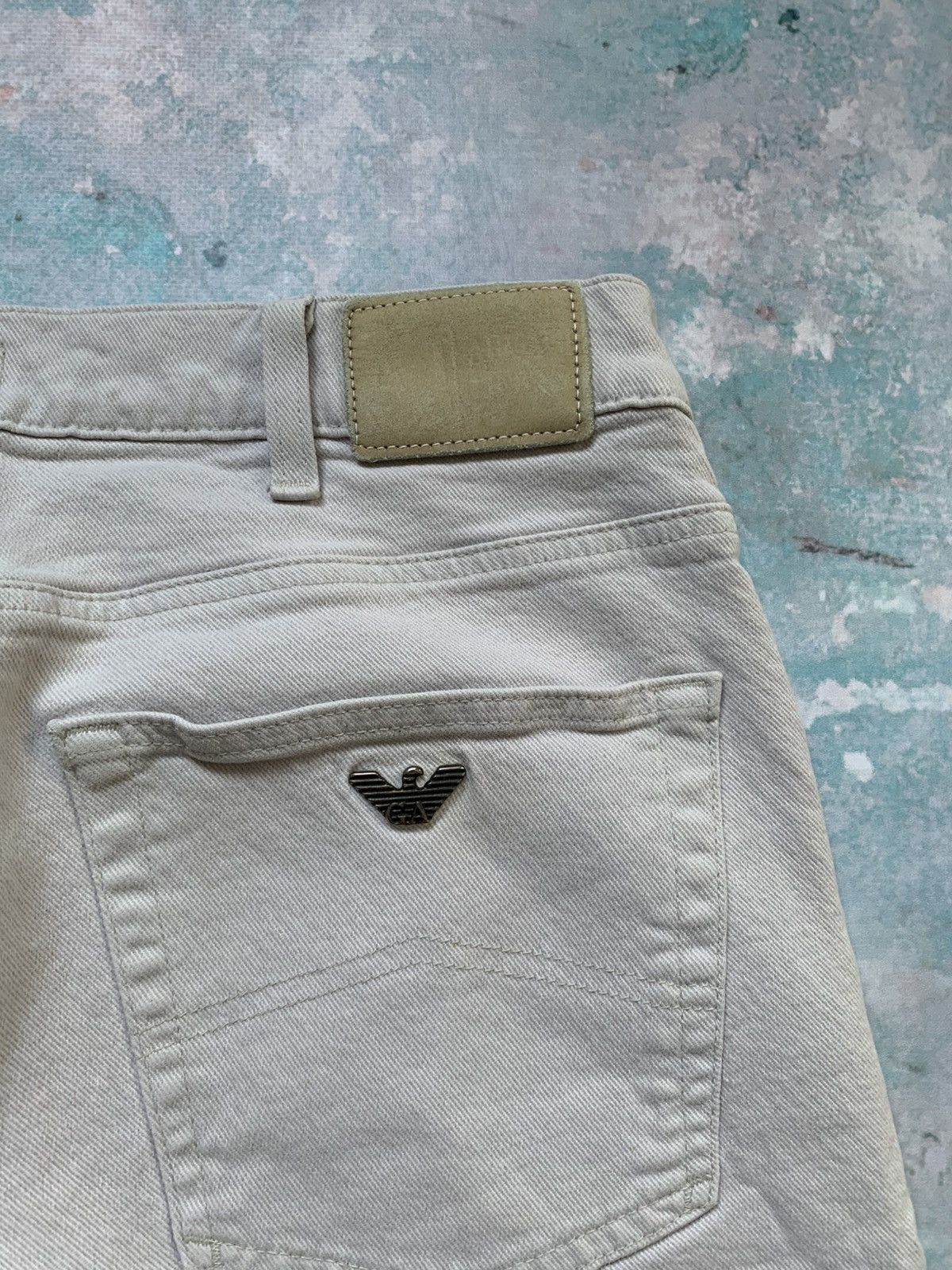 Armani Armani Jeans Y2K Eco-Wash Casual Denim Pants Hype 2000s Size US 34 / EU 50 - 17 Thumbnail