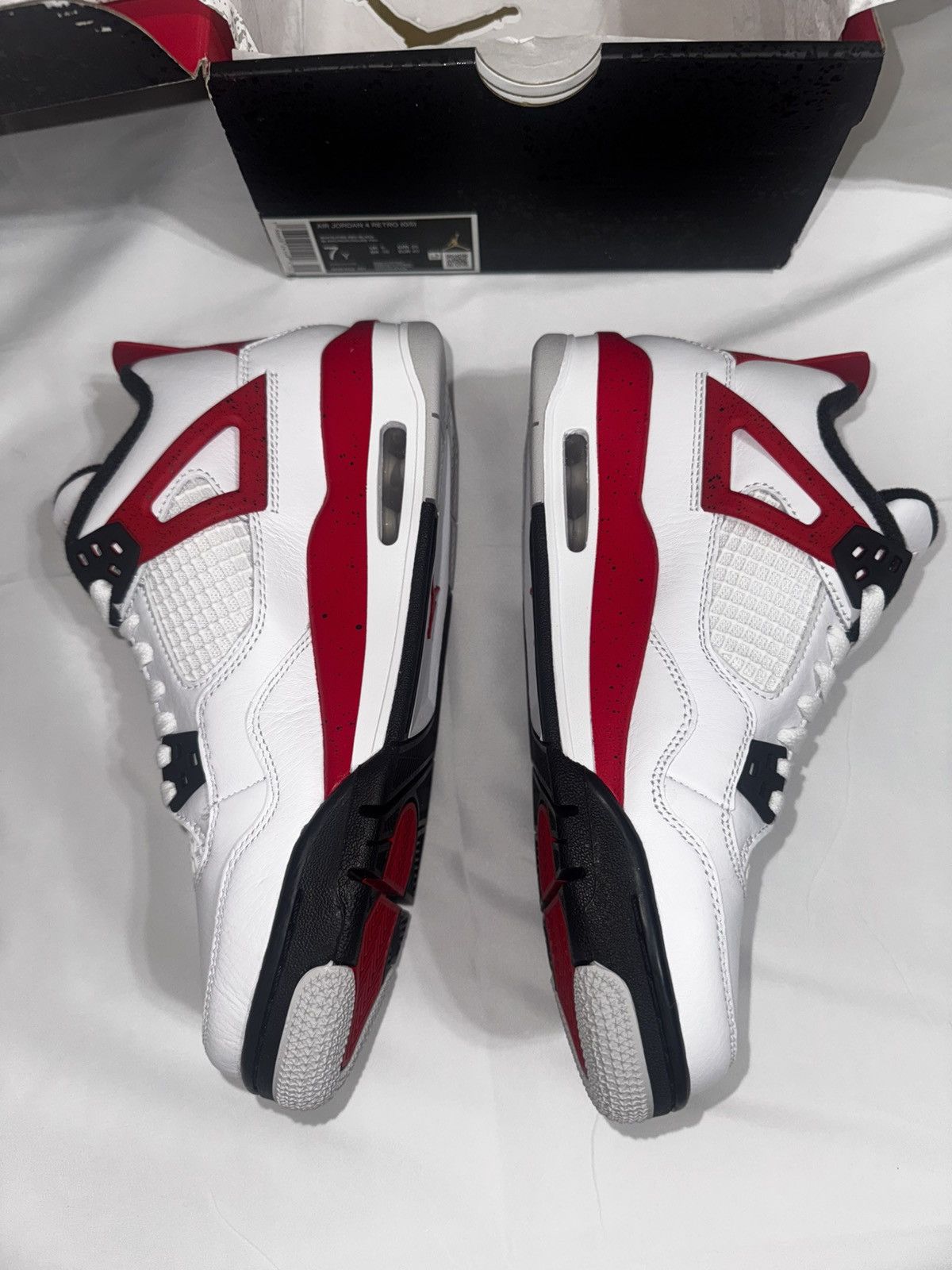Jordan Brand 2023 Air Jordan 4 Retro 'Red Cement' Size US 8.5 / IT 38.5 - 6 Thumbnail