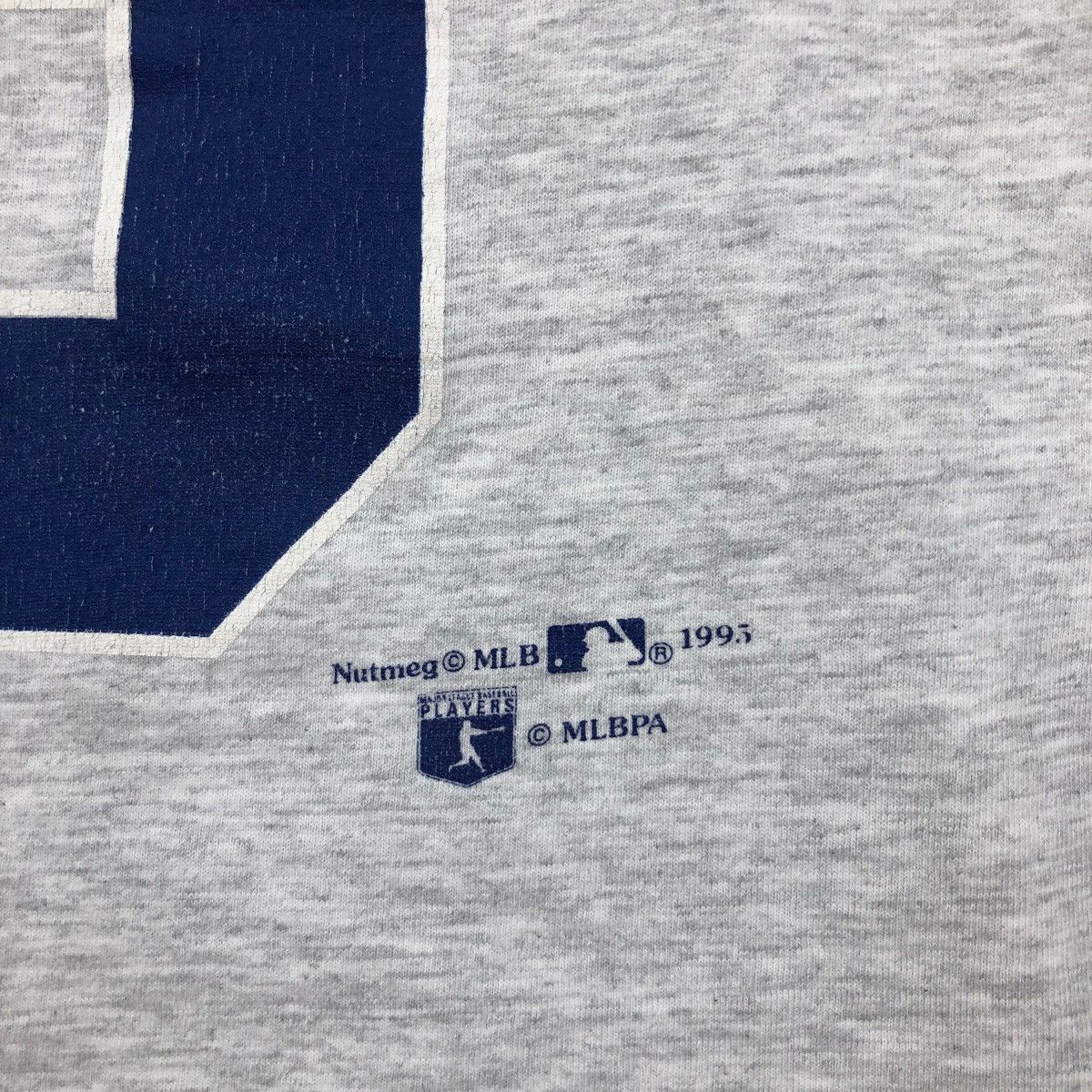 Vintage Vintage 90s DODGERS Nomo 16 Tee Shirt MLB Nutmeg Tag Size L Size US L / EU 52-54 / 3 - 7 Thumbnail
