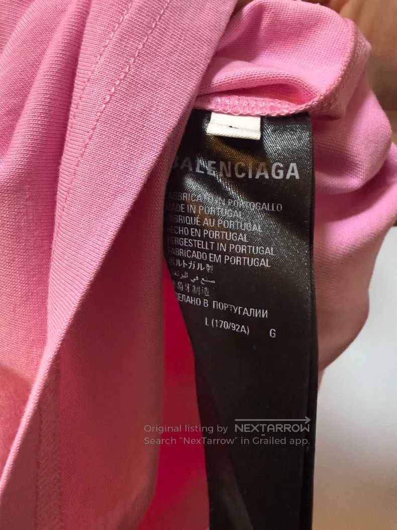Balenciaga Balenciaga Qixi Festival Short Sleeve Pink Size US L / EU 52-54 / 3 - 3 Thumbnail
