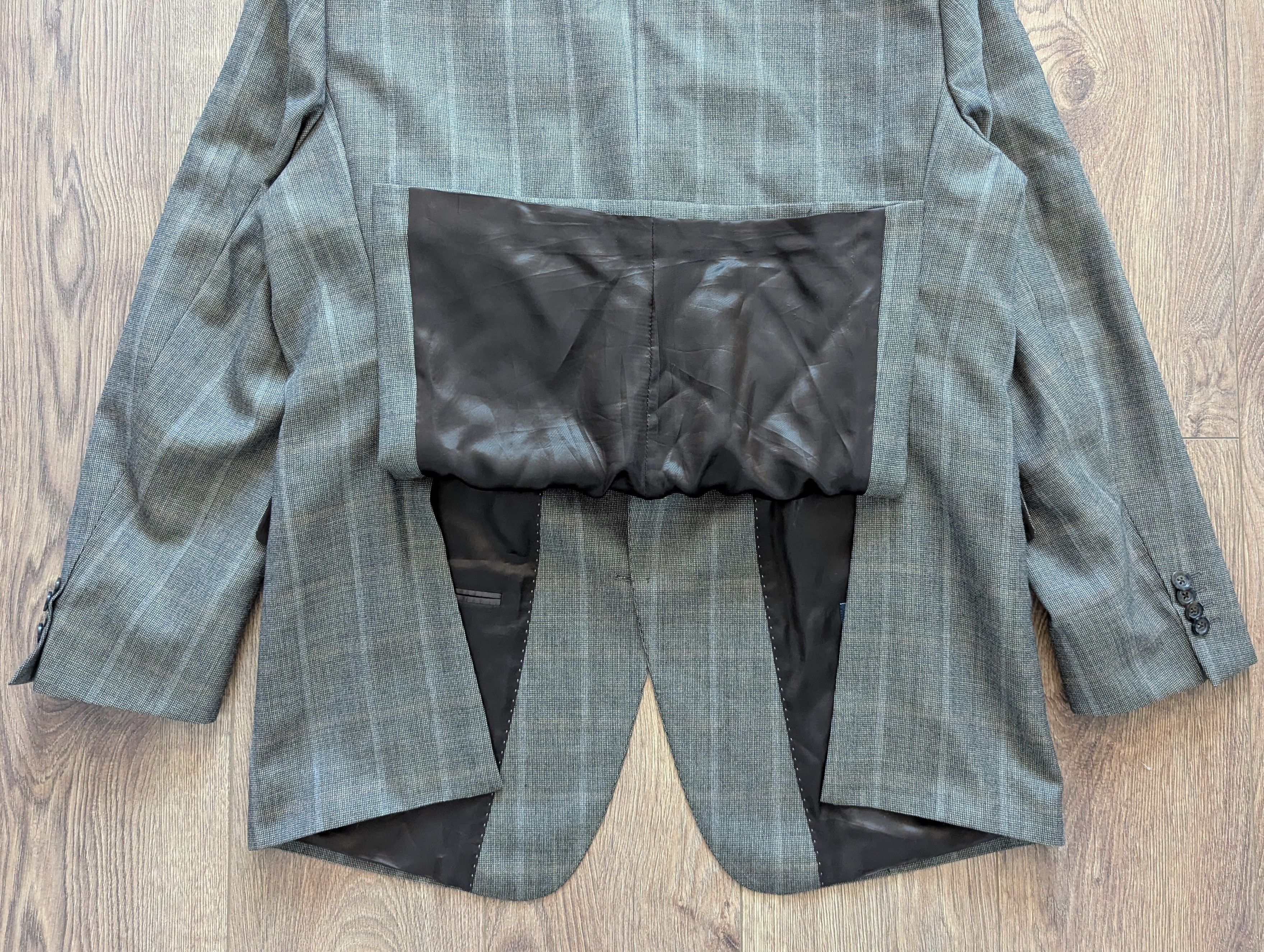 Burberry BURBERRY London K-Knoff Wool & Silk Blazer Jacket Luxury Size 44R - 16 Thumbnail