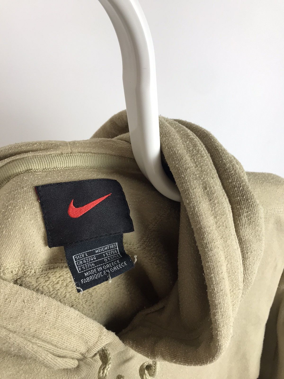 Vintage Vintage Nike Y2K Oversized Painted Hoodie Size US L / EU 52-54 / 3 - 3 Thumbnail