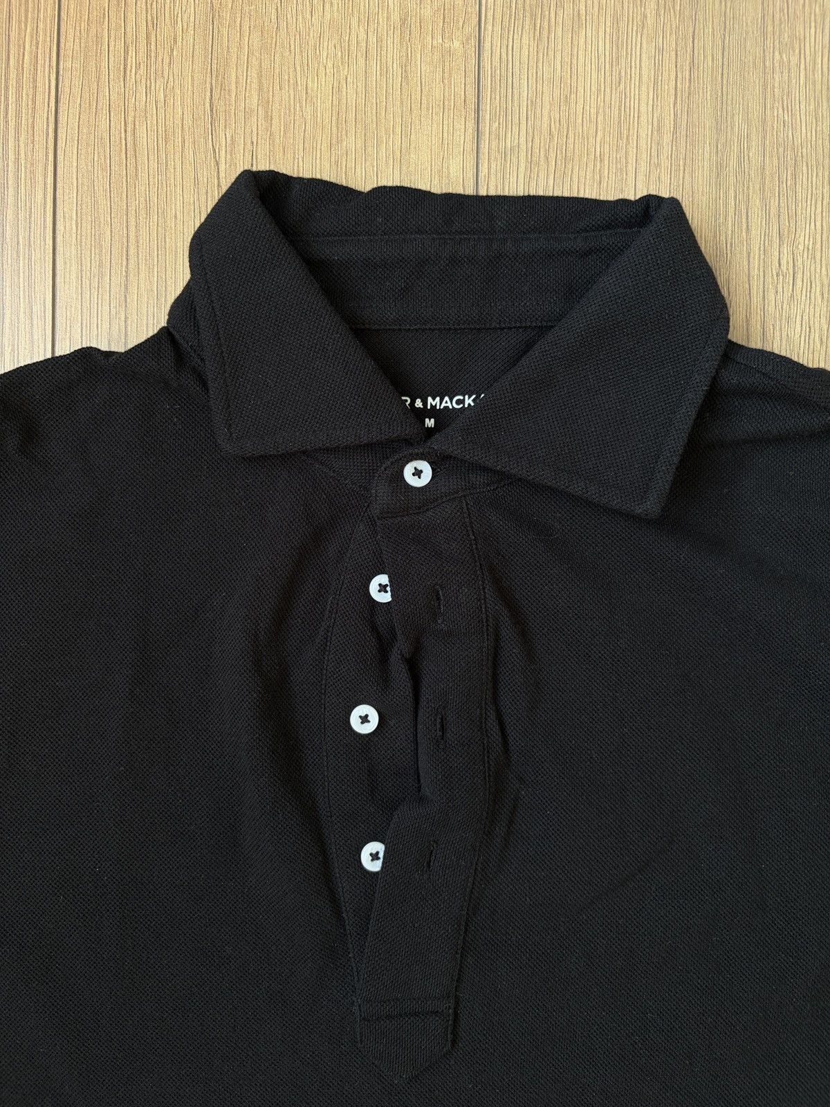 Spier & Mackay Spier & Mackay Waffle Long Sleeve Polo Shirt Size US M / EU 48-50 / 2 - 2 Thumbnail