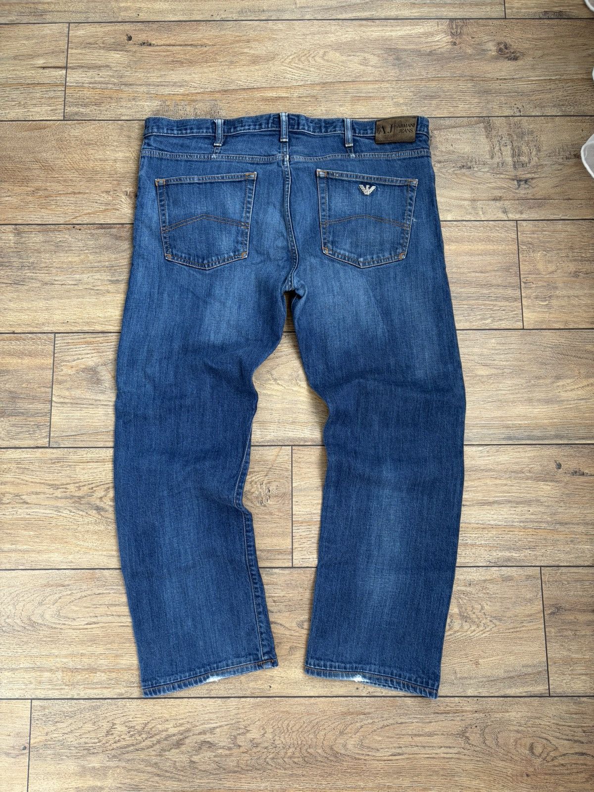 Armani Armani Metal Small Logo Jeans Size US 38 / EU 54 - 3 Thumbnail