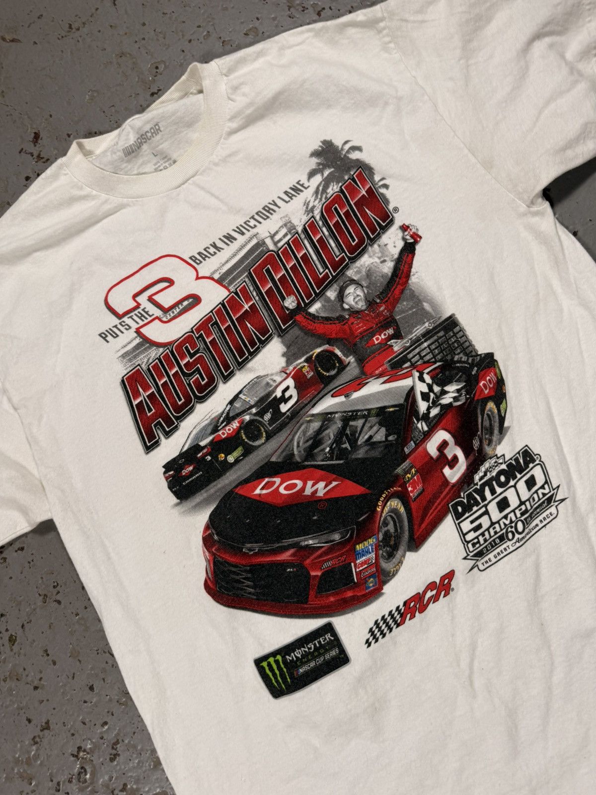 NASCAR Austin Dillon Nascar Racing Tee Size US L / EU 52-54 / 3 - 3 Thumbnail