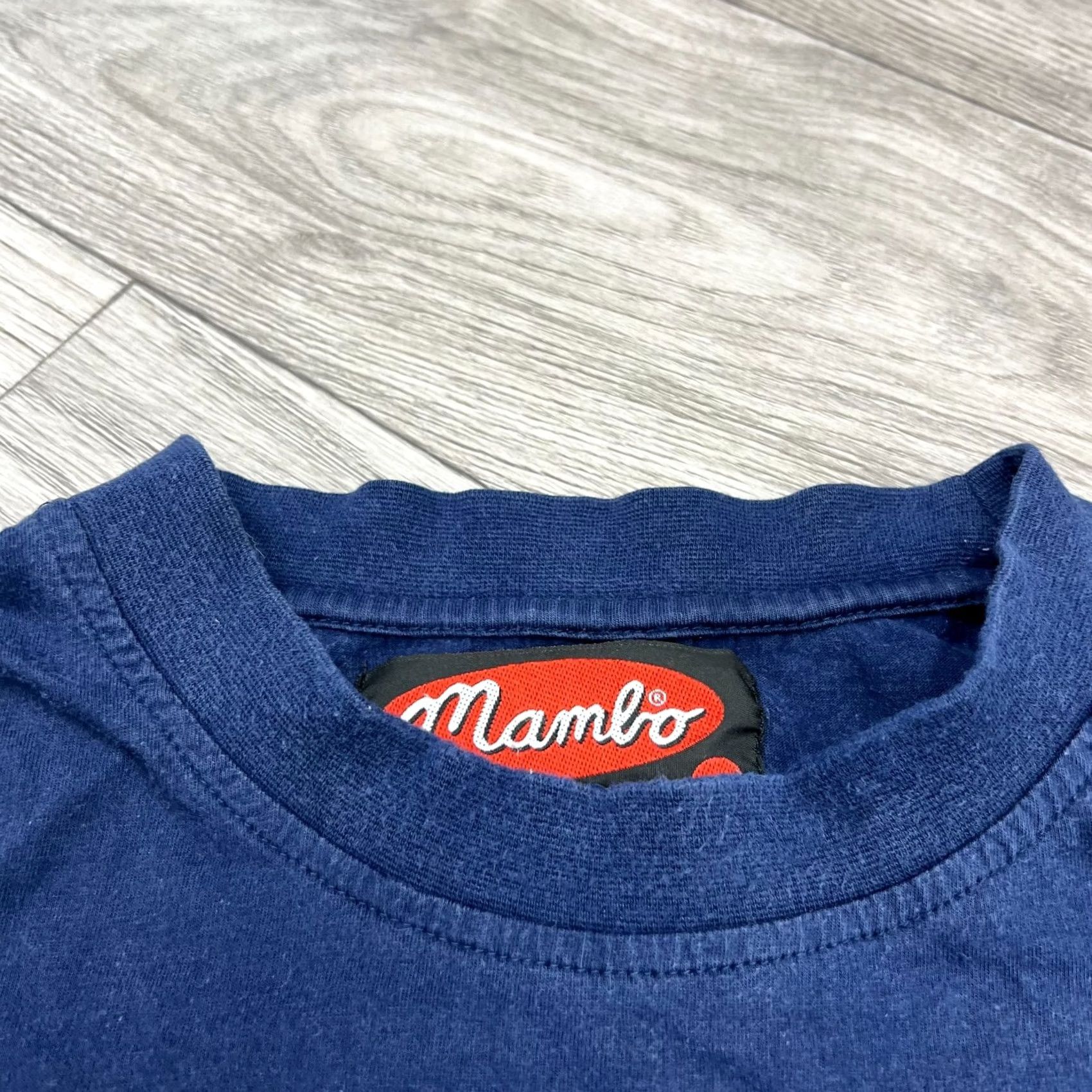 Mambo MAMBO 90s Vintage T-Shirt Men Blue Size L Surfin Art Tee Australia Eye For Detail Shirt Size US L / EU 52-54 / 3 - 7 Thumbnail