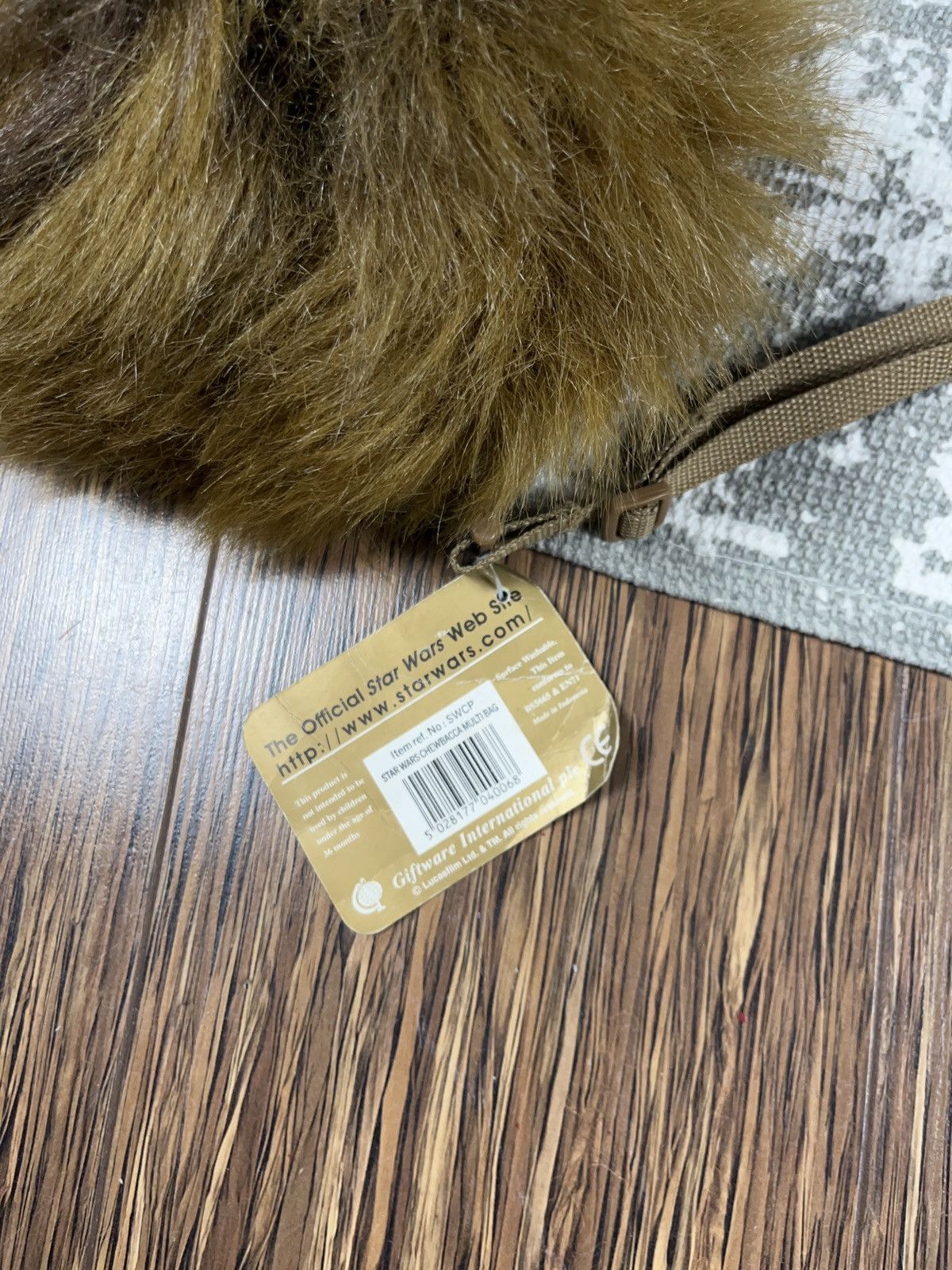 Vintage ➕ vintage 90s y2k Star Wars Chewbacca furry bag dswt Size ONE SIZE - 5 Thumbnail