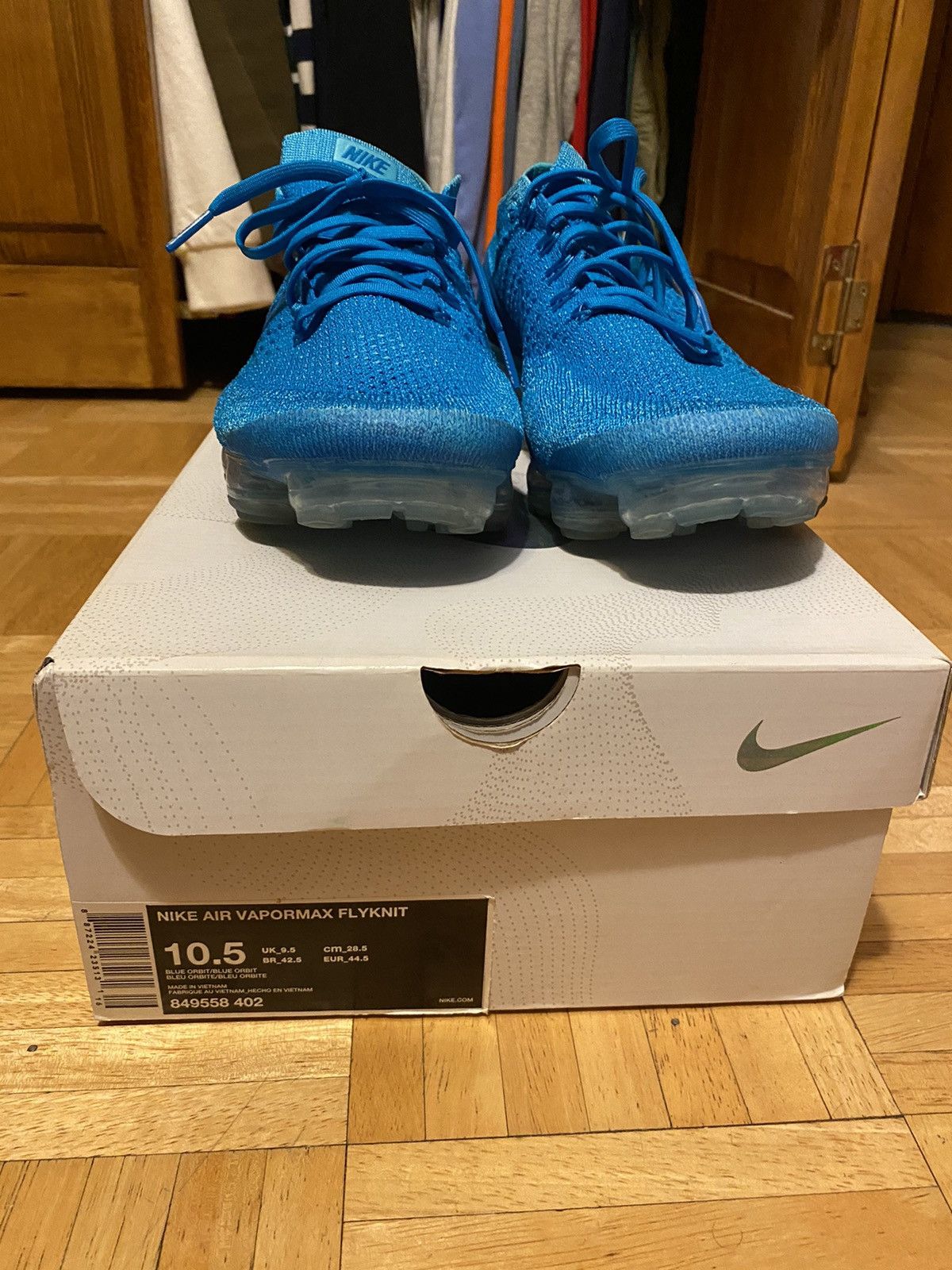 Nike Nike Air Vapormax Orbit Blue Size US 10.5 / EU 43-44 - 2 Thumbnail