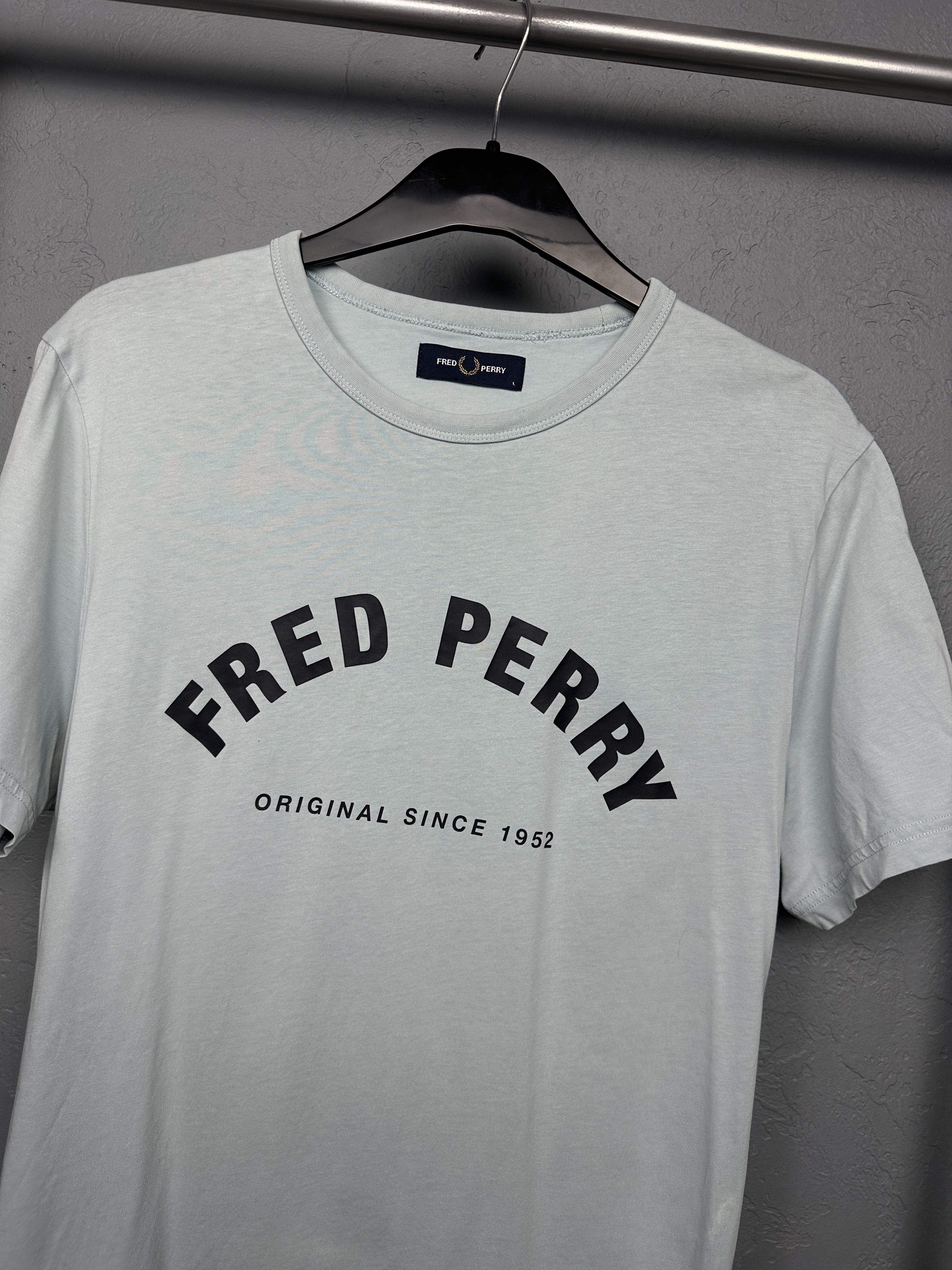 Fred Perry Fred Perry Mens Crew Neck T-Shirt Size US L / EU 52-54 / 3 - 2 Thumbnail
