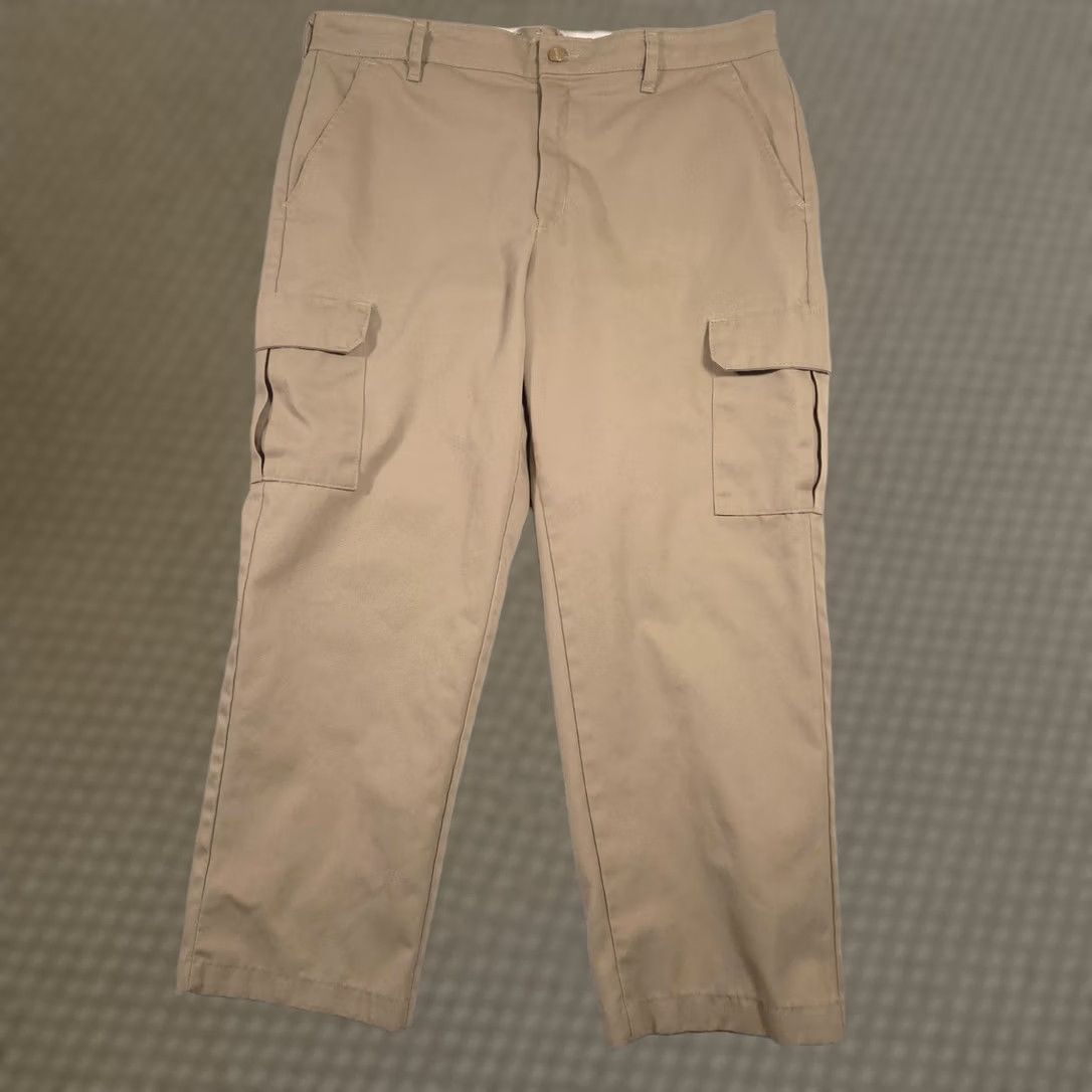 Red Kap VINTAGE Red Kap Cargo Pants Mens 38x27 Khaki Beige Workwear Pockets Straight Leg Mens Size US 38 / EU 54 - 1 Thumbnail