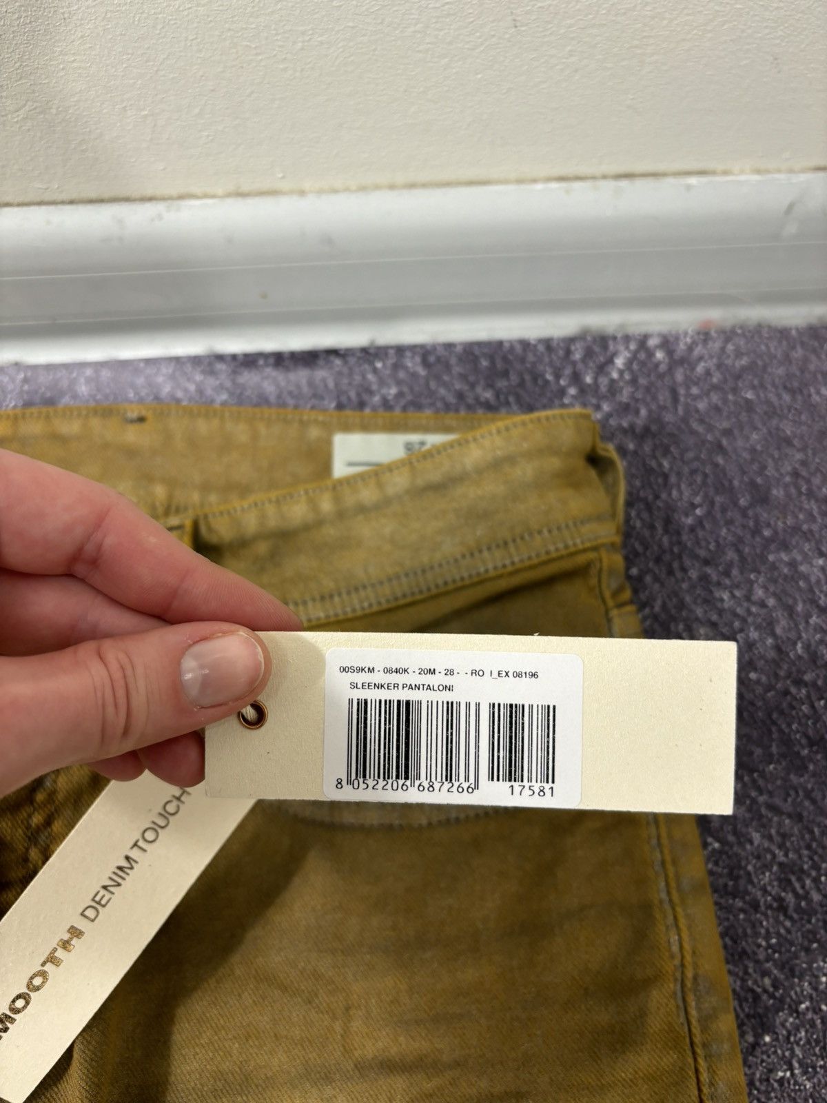 Diesel Diesel Sleenker Slim Skinny NWT Orange Gold Stretch Jeans Size US 28 / EU 44 - 8 Thumbnail