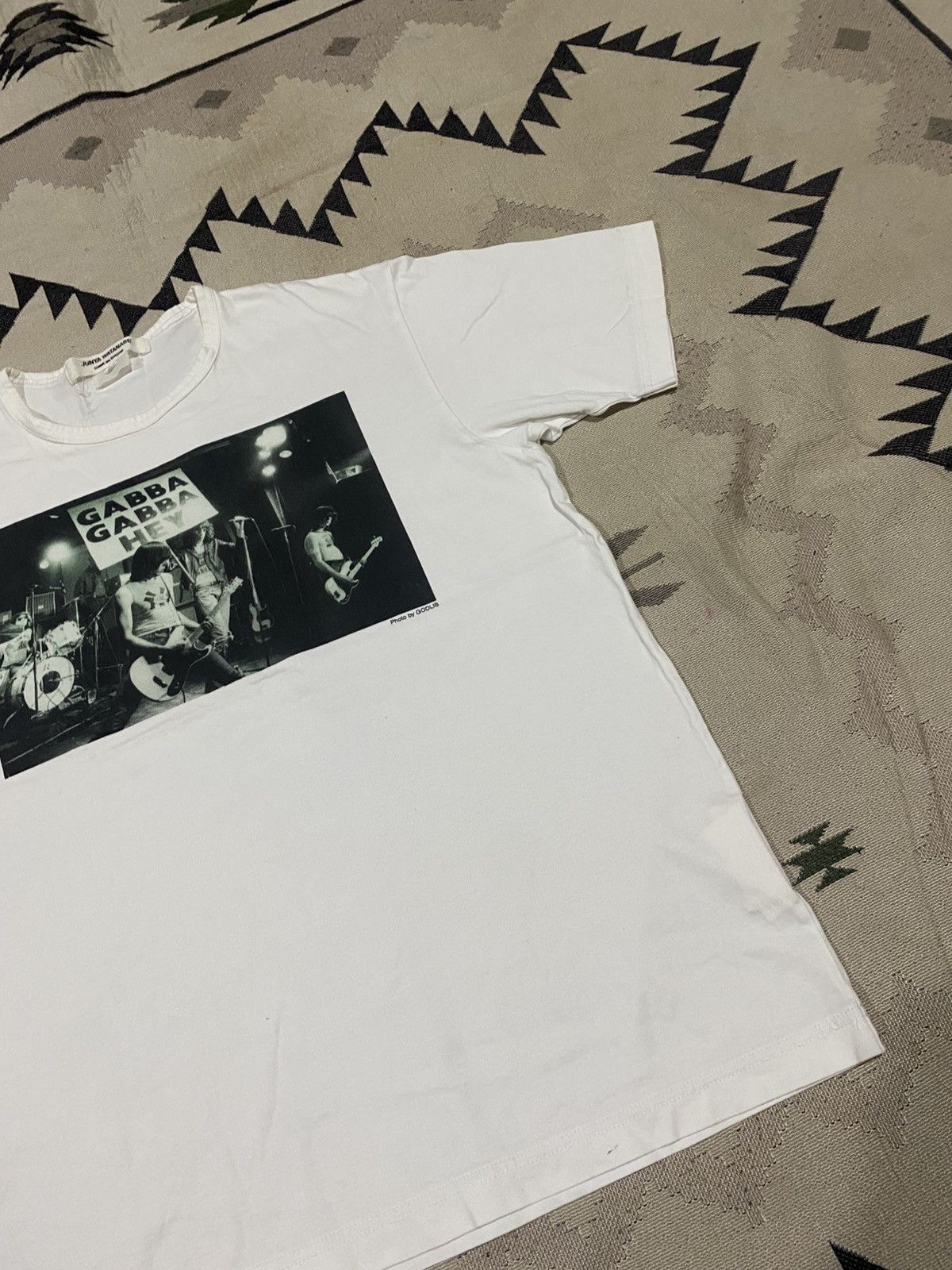 Comme des Garcons SS21 JUNYA WATANABE X RAMONES PHOTO BY GODLIS TSHIRT RARE Size US M / EU 48-50 / 2 - 4 Thumbnail