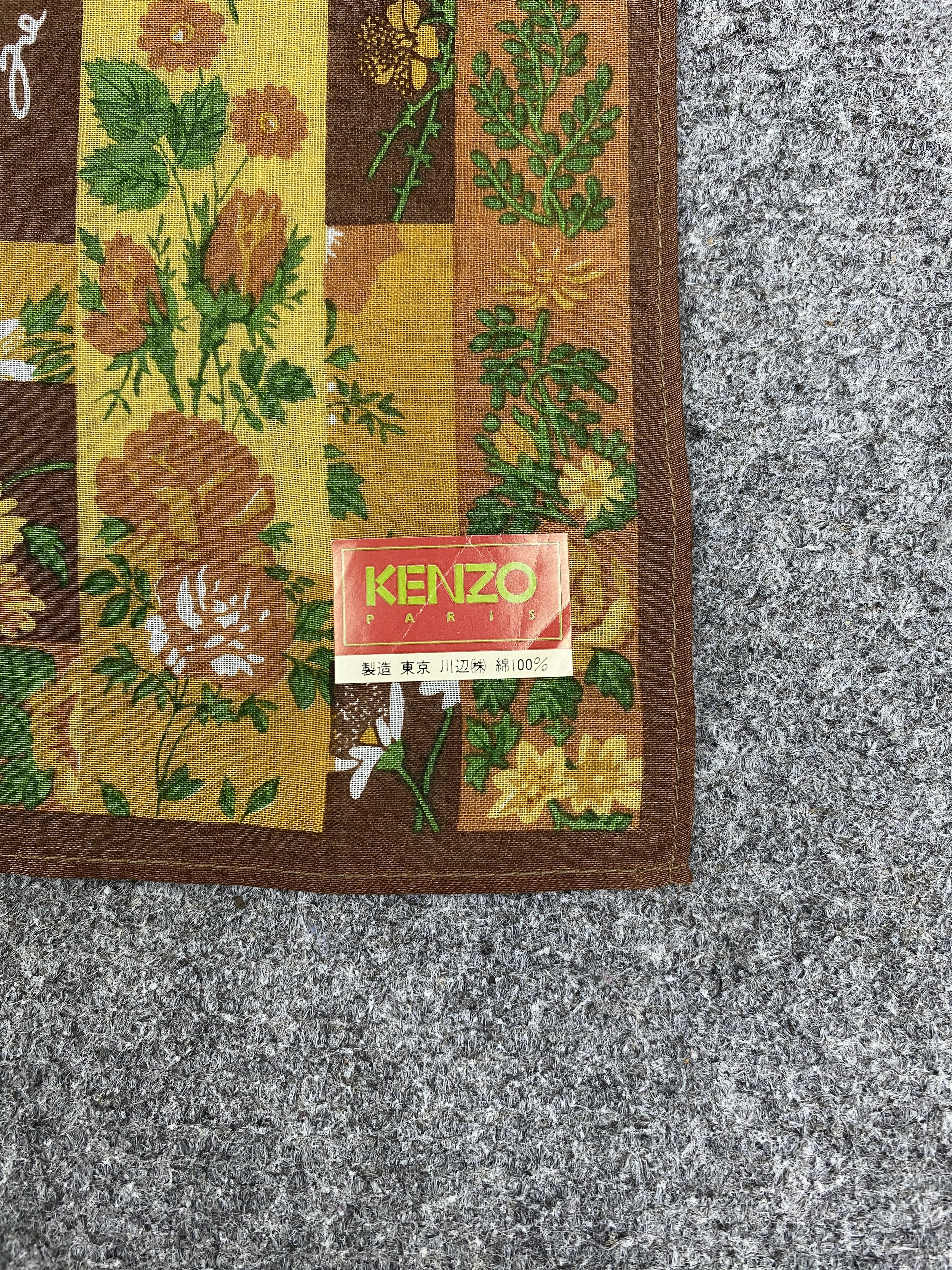 Kenzo Kenzo Handkerchief / Bandana / Neckerchief HKC0451 Size ONE SIZE - 6 Thumbnail