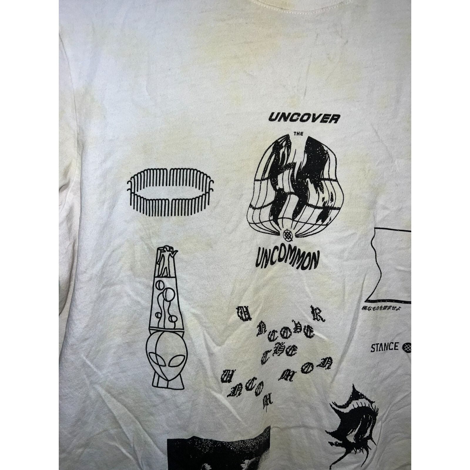 Stance Socks Stance Shirt Uncommon Socks Alien Graphic Tie Dye Tee Small Size US S / EU 44-46 / 1 - 2 Thumbnail