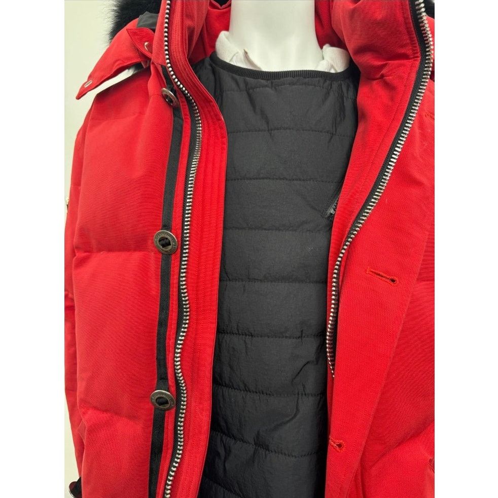 Moose Knuckles Men's Moose Knuckles Red Puffer Down Jacket Size XL Size US XL / EU 56 / 4 - 16 Thumbnail
