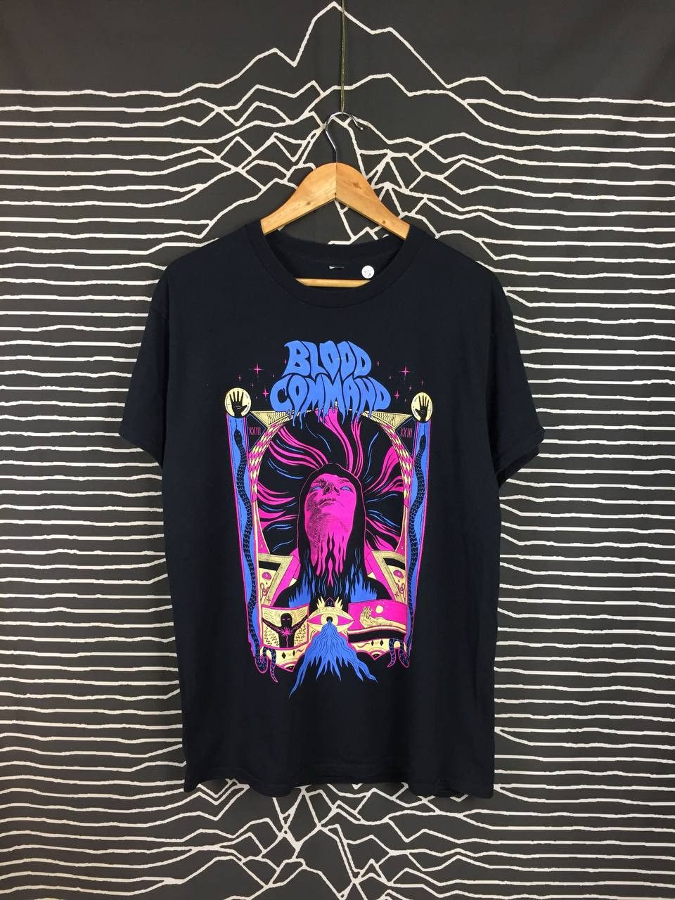 Band Tees × Vintage Blood Command Punk Rock Band Praise Armageddonism Tee Size US L / EU 52-54 / 3 - 1 Thumbnail