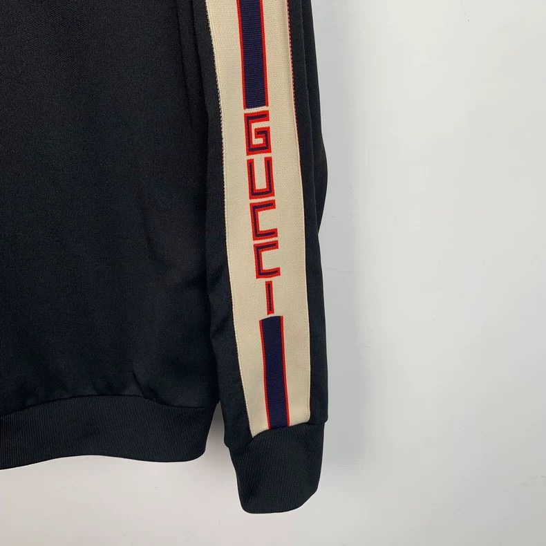 Gucci Gucci Black side logo detachable sleeve hooded sweatshirt 2 Size US XS / EU 42 / 0 - 5 Thumbnail