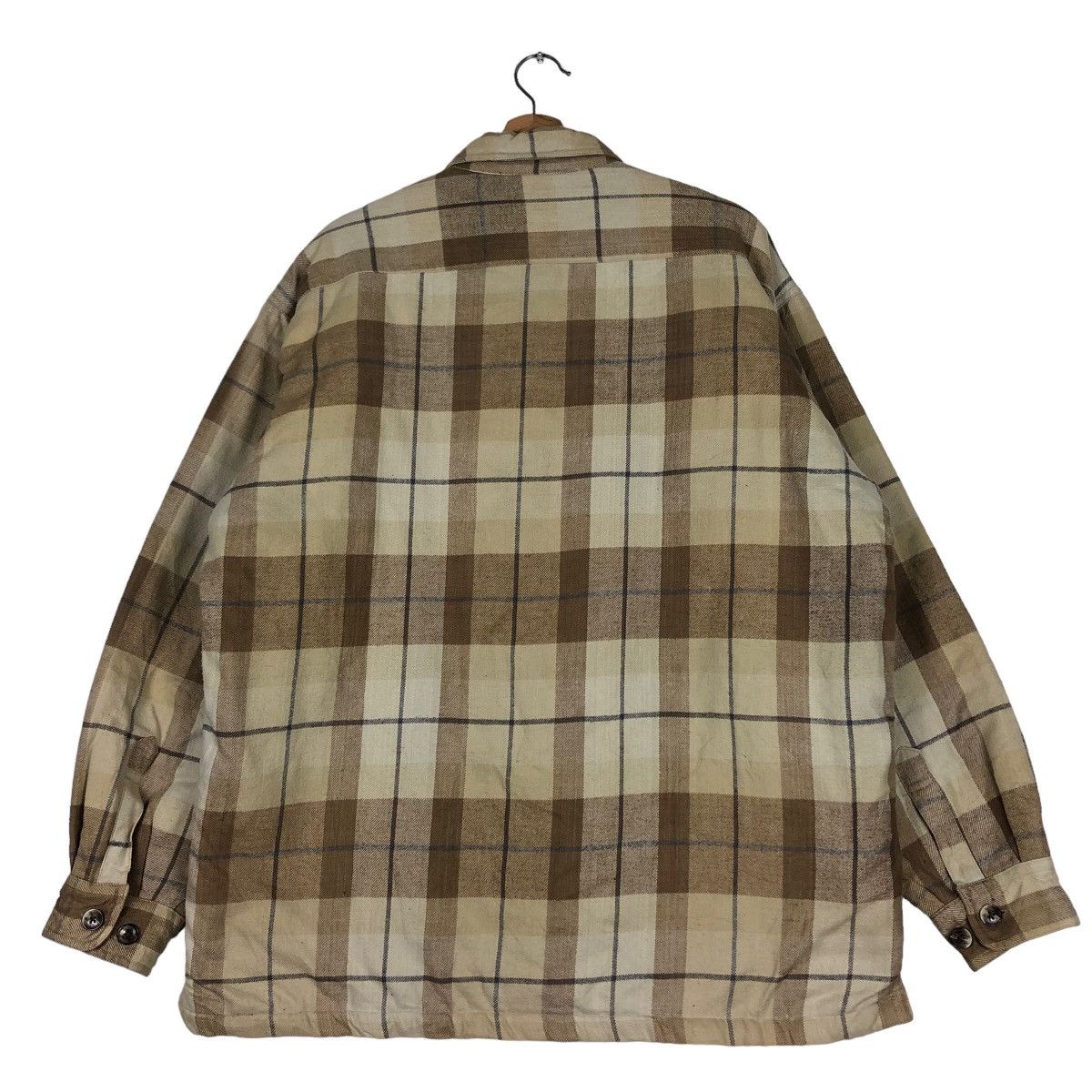 Flannel 🔥Vtg Flanne Jacket Seahop Japan Tartan Design Issey Miyake Size US L / EU 52-54 / 3 - 8 Thumbnail