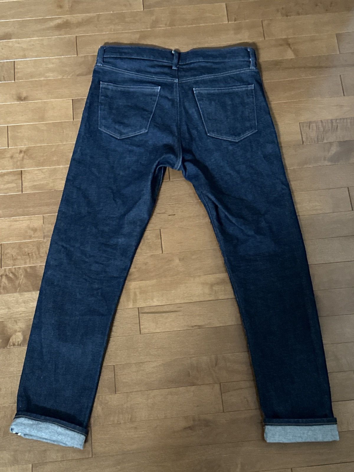 Uniqlo Stretch Selvedge Slim Jeans Size US 32 / EU 48 - 3 Thumbnail