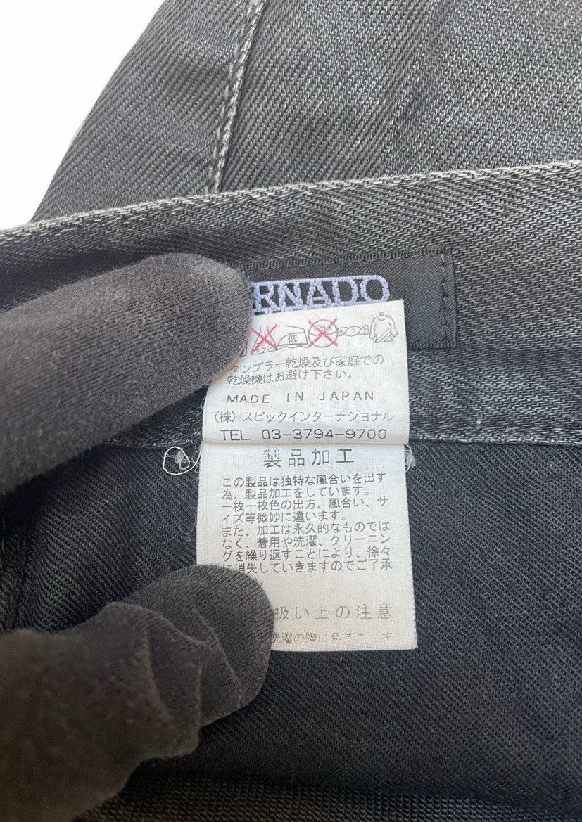 Tornado Mart Tormado Mart waxed flared denim Size US 29 - 12 Thumbnail