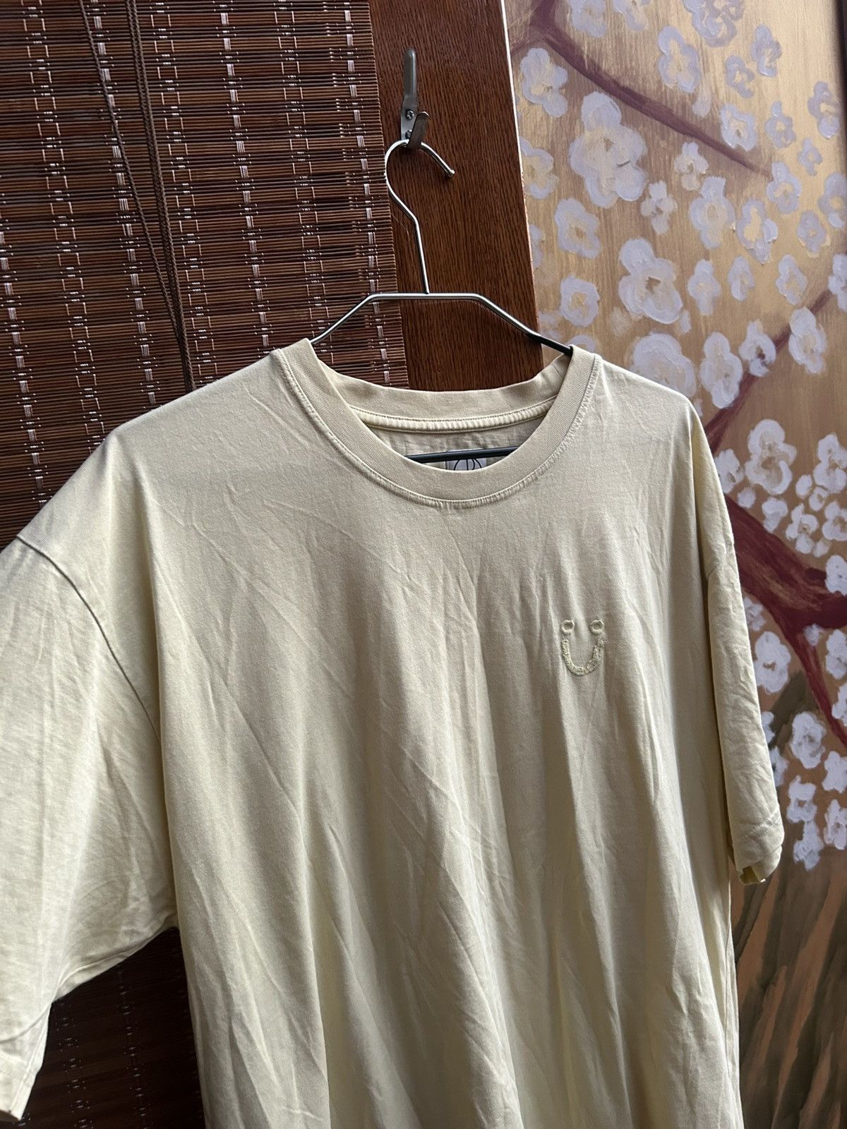 Polar Skate Co. Polar Skate Co Happy Sad Chest Logo Yellow Tee Size L Size US L / EU 52-54 / 3 - 3 Thumbnail