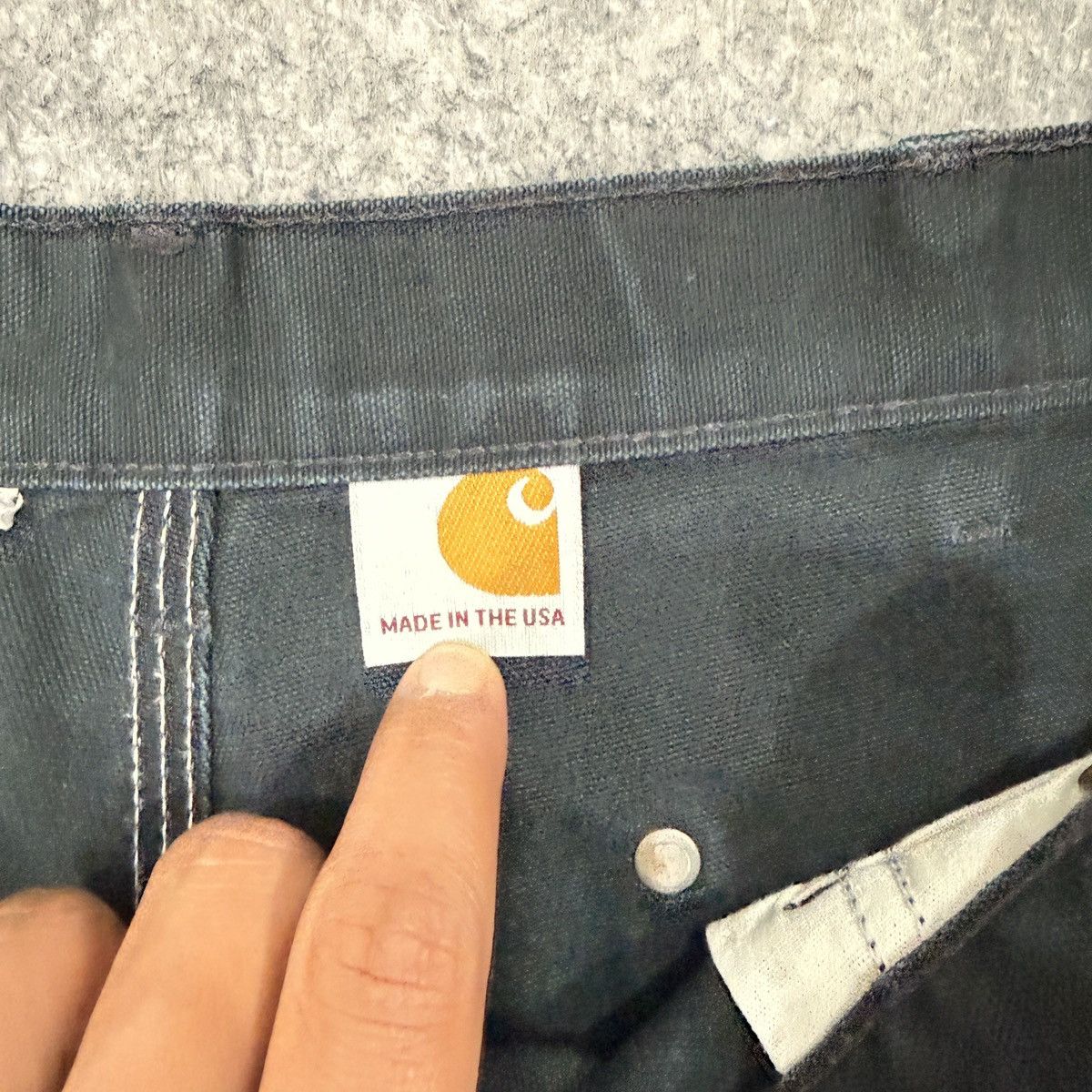 Carhartt 1 of 1 Carhartt Sashiko double knee denim Size US 36 / EU 52 - 7 Thumbnail