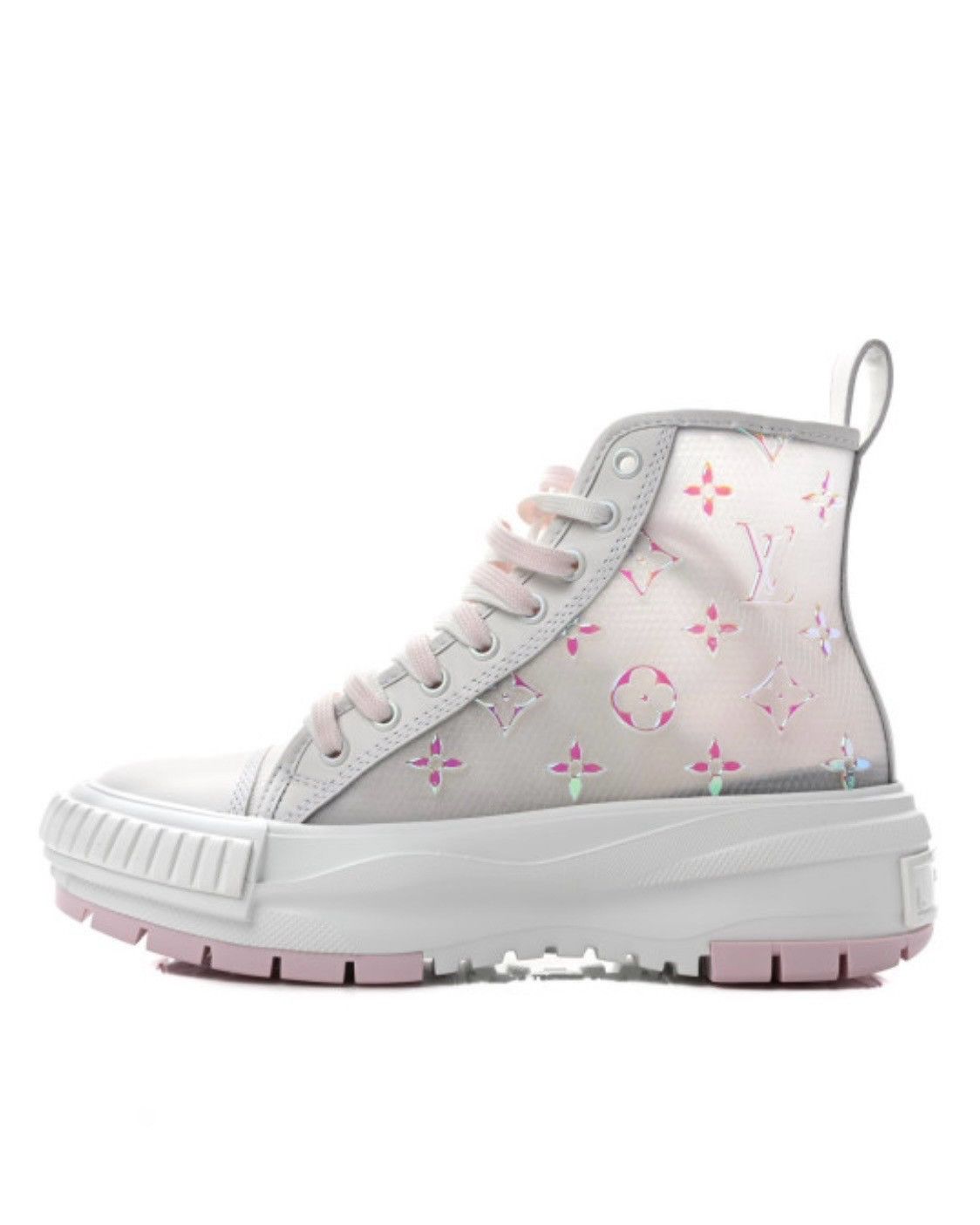 Louis Vuitton LOUIS VUITTON Iridescent Technical Mesh Monogram Size US 5 / EU 37 - 1 Thumbnail