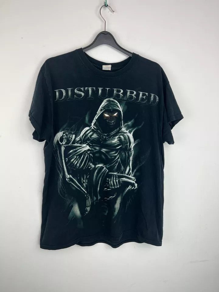 Vintage 2011 DISTURBED LOST SOULS BLACK T-SHIRT size L Size US L / EU 52-54 / 3 - 1 Thumbnail