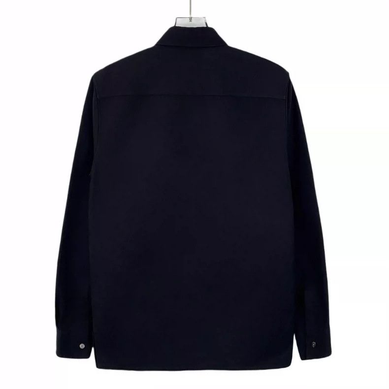 Dior Dior Size 37 Co-branded black logo embroidered cotton lape Size US XXS / EU 40 - 2 Thumbnail