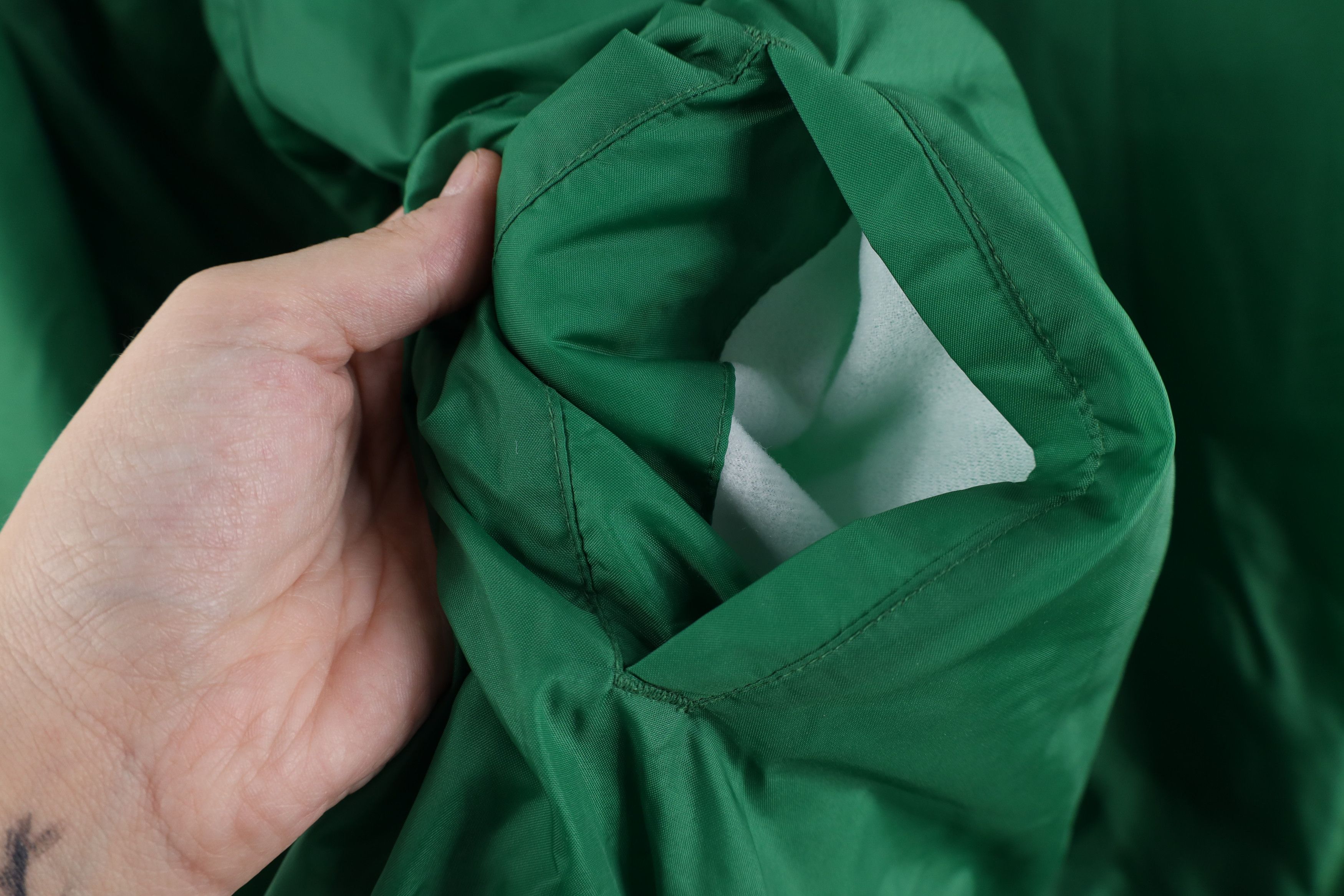Vintage Vintage 90s Bike Lined Pullover Windbreaker Jacket Green Size US XXL / EU 58 / 5 - 6 Thumbnail