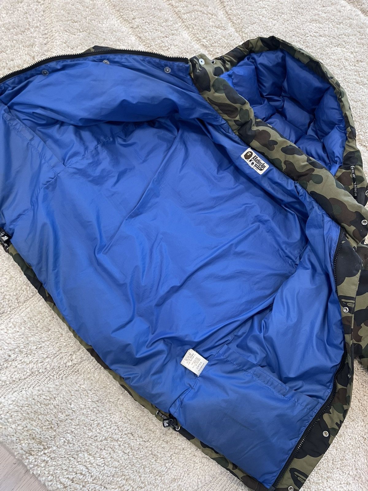 Bape A Bathing Ape Bape Camo Coat Detachable Hood Size US S / EU 44-46 / 1 - 7 Thumbnail