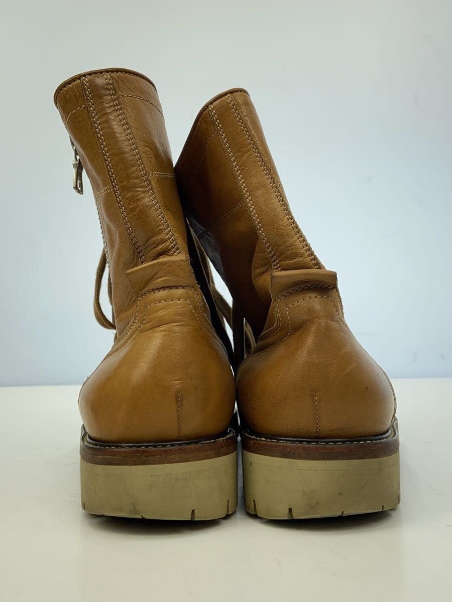 Dries Van Noten Leather Side Zip Combat Boots Size US 10 / IT 40 - 6 Thumbnail
