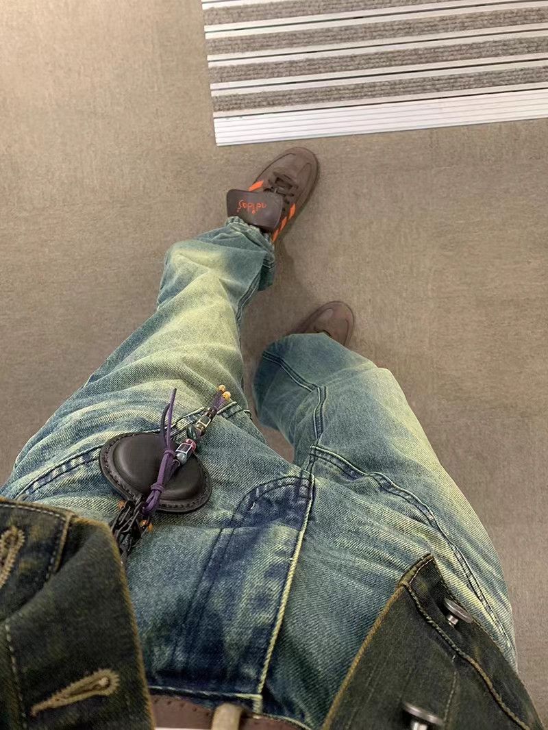 Vintage Vintage distressed washed corrugated bootcut jeans Size US 34 / EU 50 - 3 Thumbnail