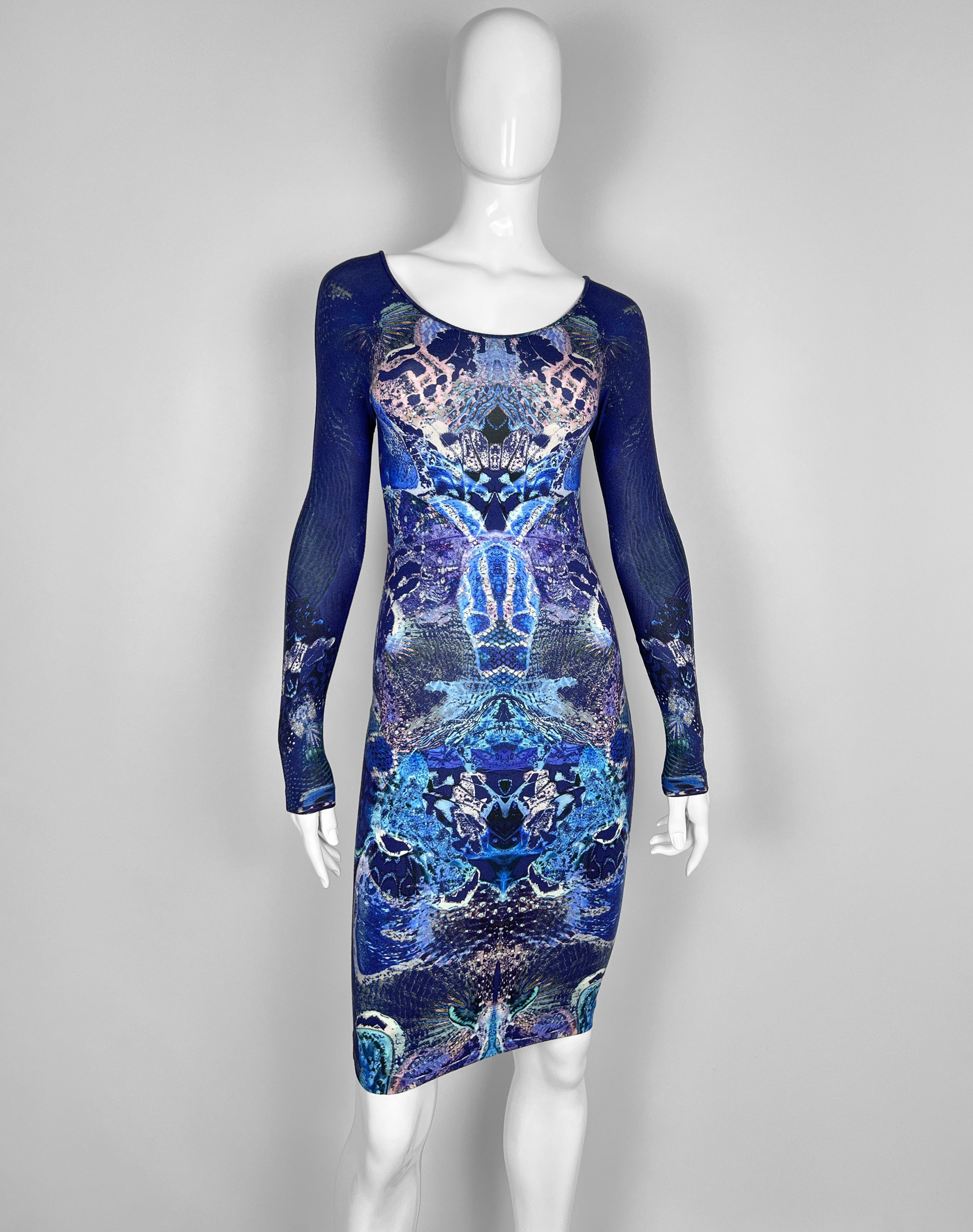 Alexander McQueen S/S 2010 PLATO'S ATLANTIS PYTHON DRESS - ICONIC - RUNWAY - Size XS / US 0-2 / IT 36-38 - 4 Thumbnail