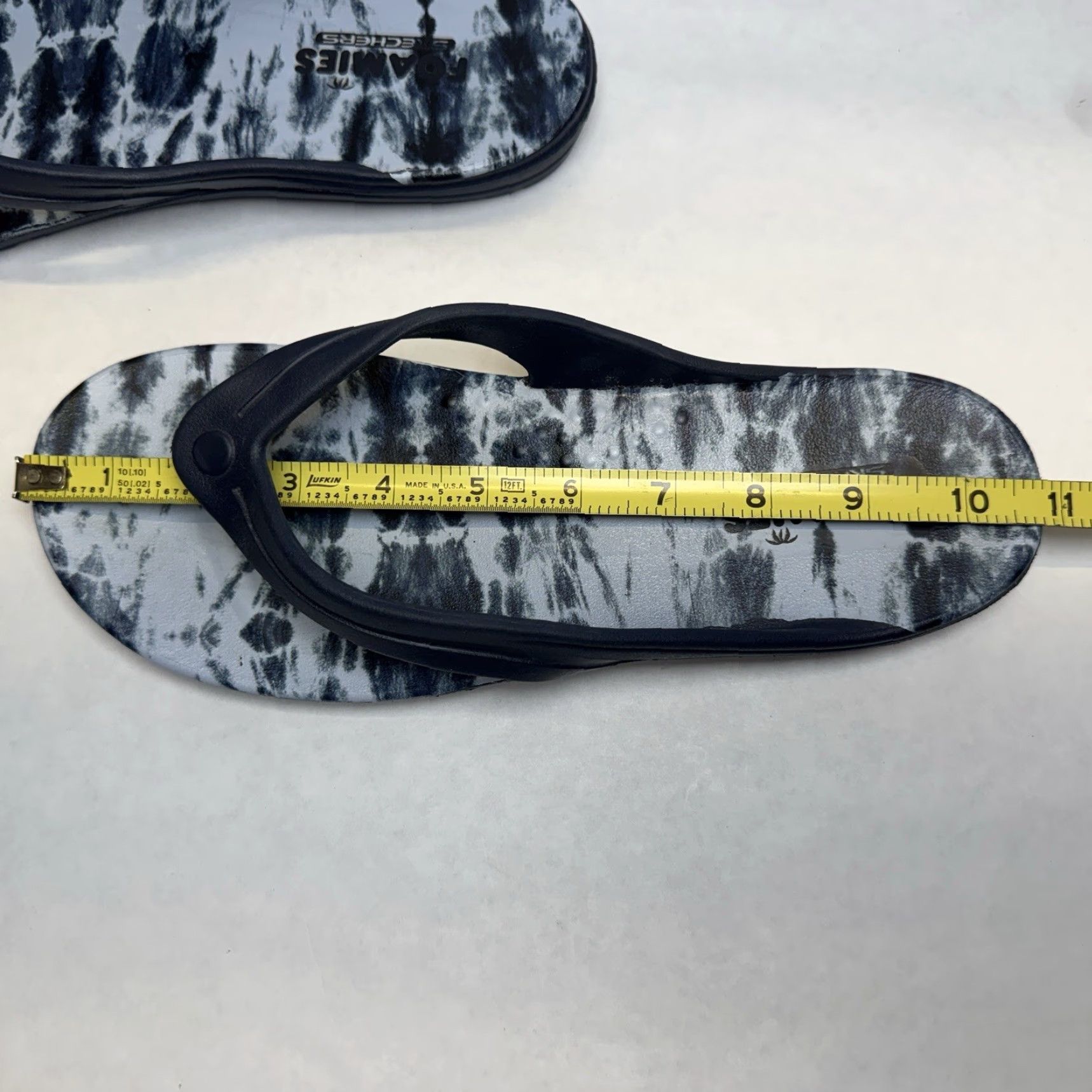 SKECHERS Skechers Foamies Thong Flip Flop Sandals Unisex 11 Blue Comfort Beachy Sandal Size US 11 / IT 41 - 8 Thumbnail