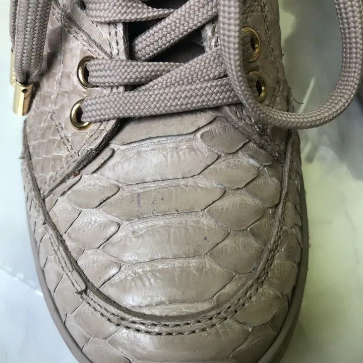 Louis Vuitton Louis Vuitton High-Top Sneakers in Nude -2508 Size US 5 / EU 37 - 7 Thumbnail