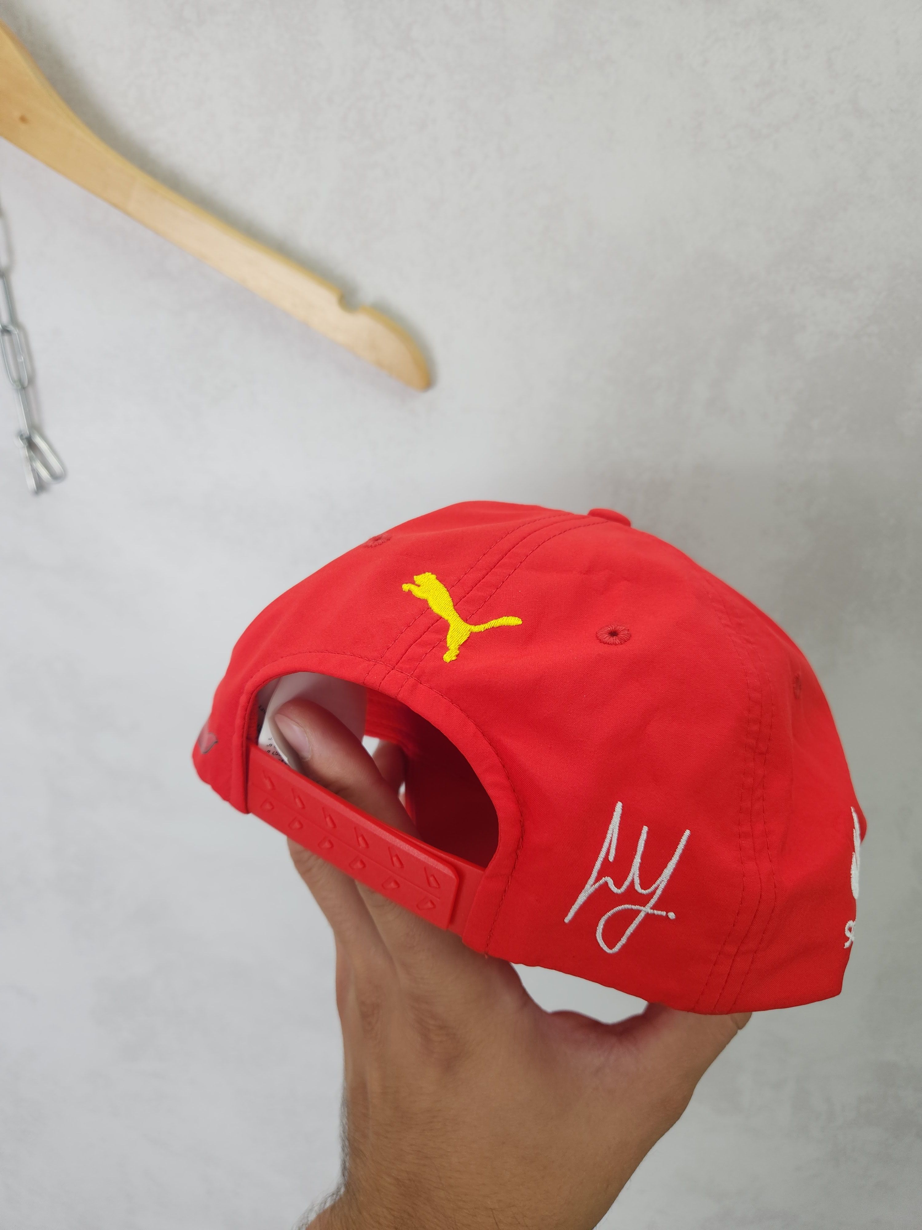 Ferrari × Puma Puma Ferrari D1 23 Special Edition Sainz red adjustable cap Size ONE SIZE - 4 Thumbnail