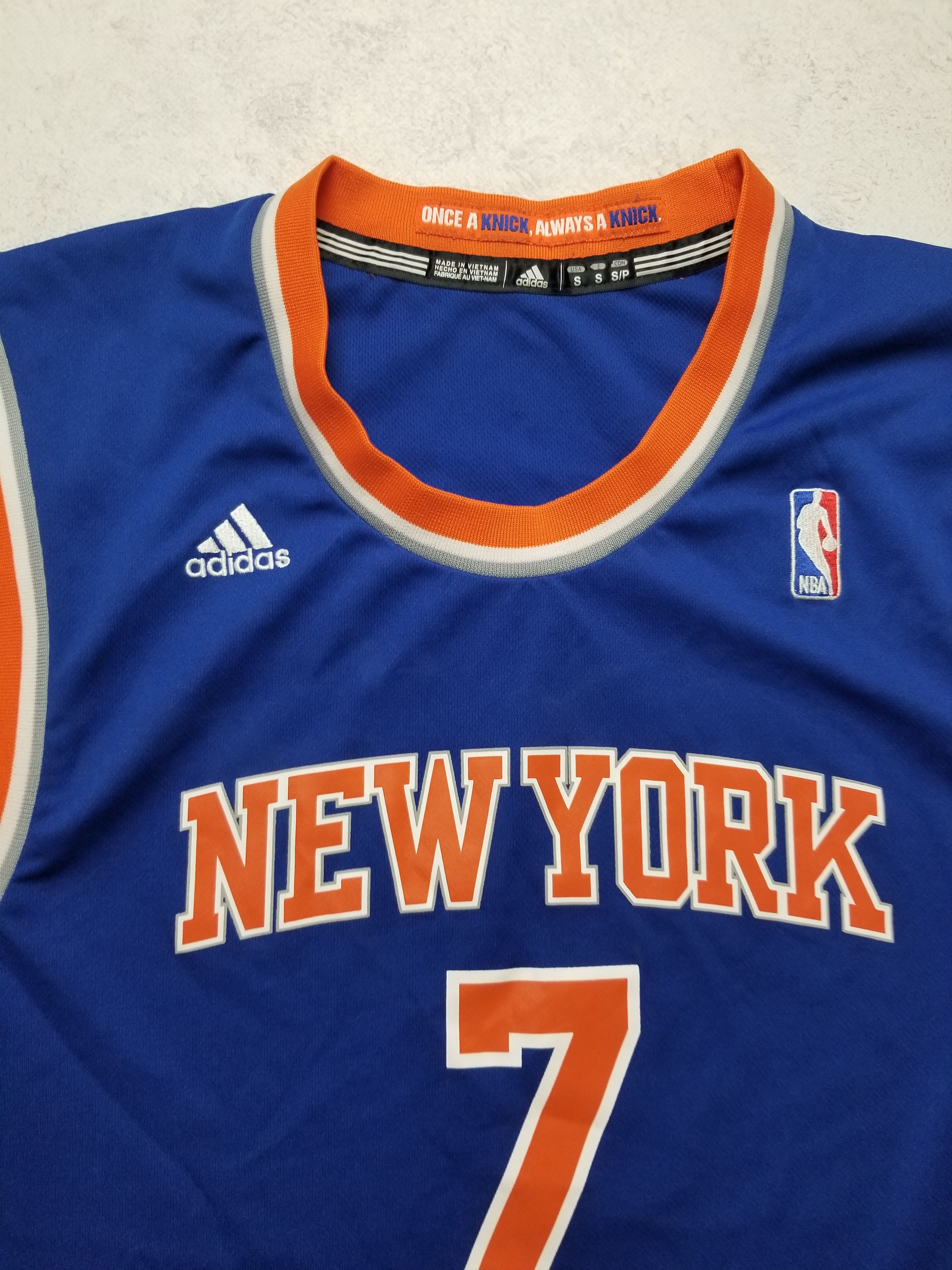 Adidas Carmelo Anthony New York Knicks Adidas NBA Jersey Size US S / EU 44-46 / 1 - 14 Thumbnail