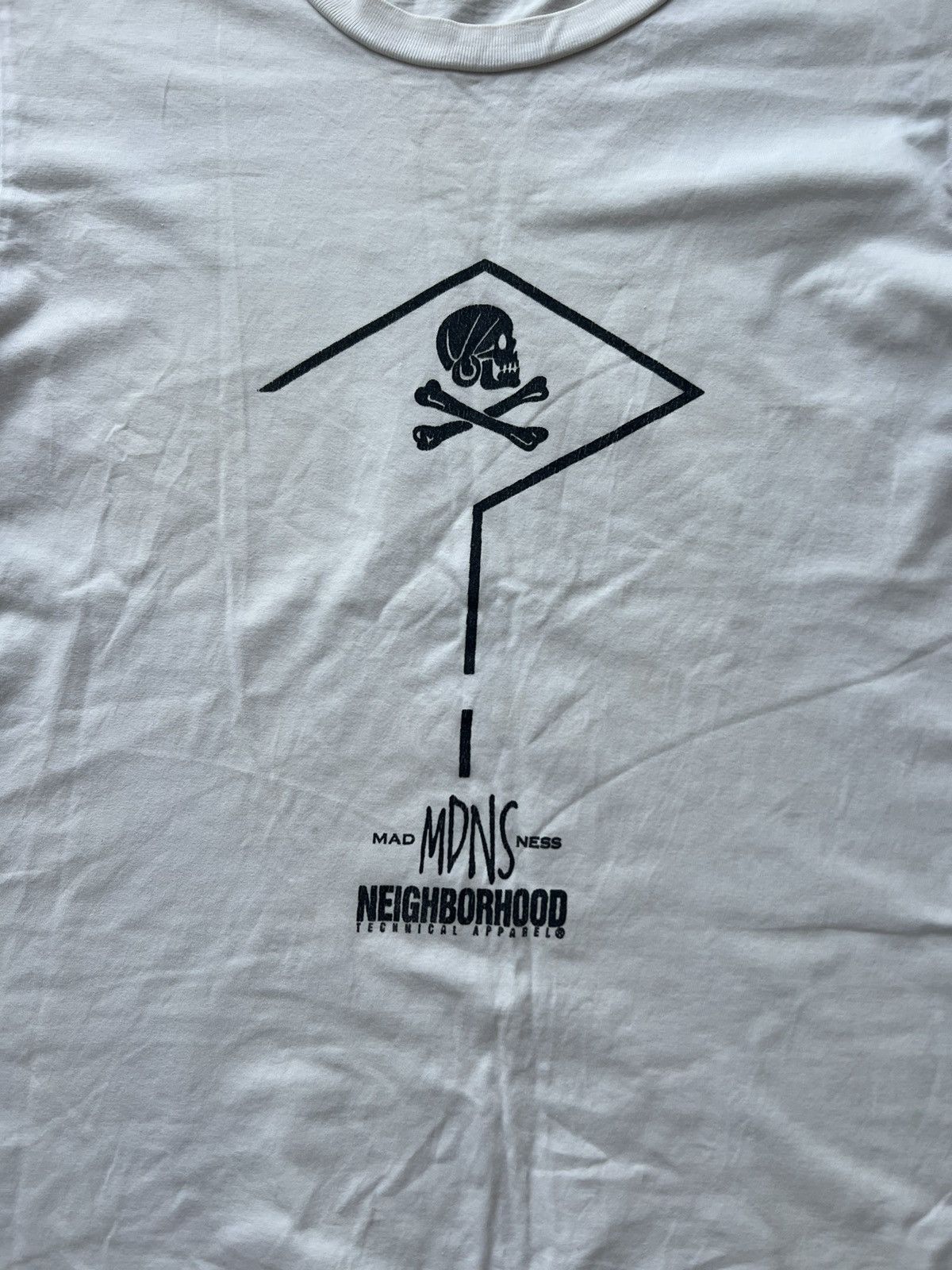 Neighborhood 00’s NEIGHBORHOOD SKULL MADNESS RARE JAPAN TEE Y2K Size US L / EU 52-54 / 3 - 3 Thumbnail