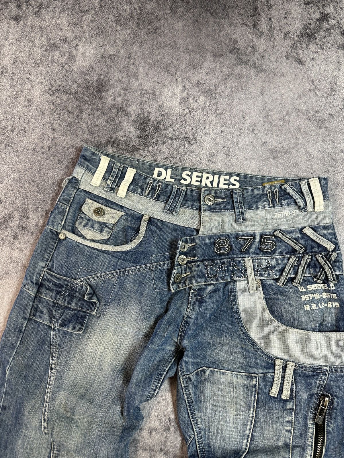 Other Y2K Vintage Avant Garde Casual Jeans Streetwear Rare USA 36 Size US 35 - 4 Thumbnail