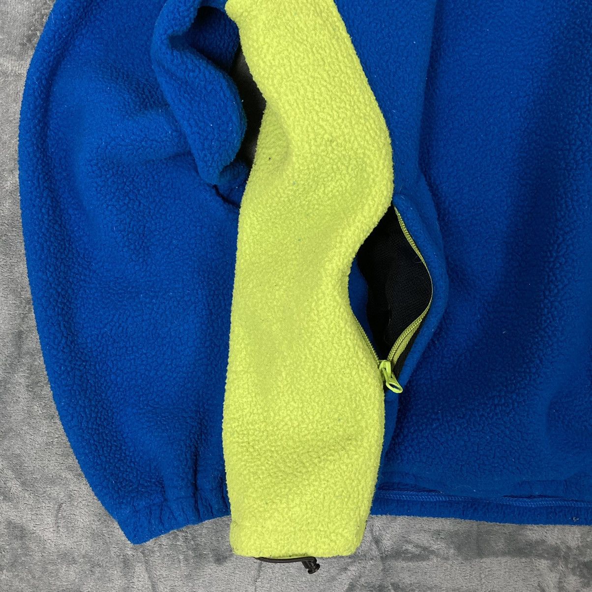 Stussy Crazy Y2K Stussy Diagonal Zipper Colorblock Fleece Jacket Size US S / EU 44-46 / 1 - 6 Thumbnail