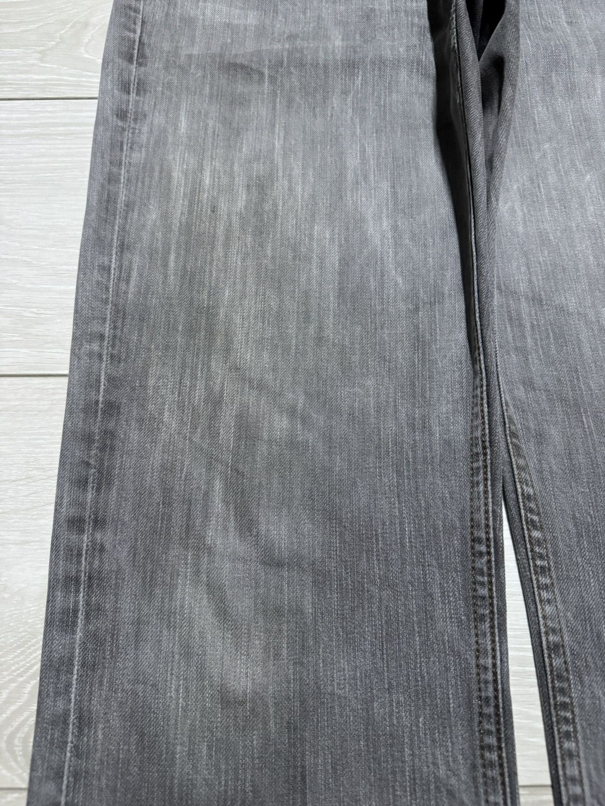Uniqlo Uniqlo UJ Grey Denim Loose Straight Jeans Size US 32 / EU 48 - 7 Thumbnail