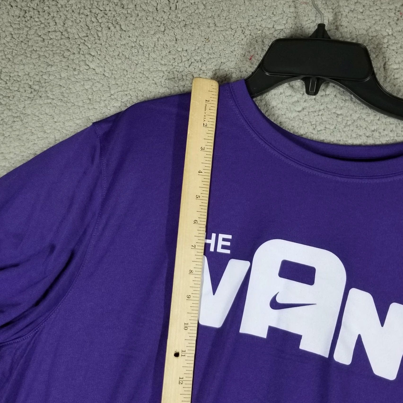 Nike Nike Shirt Mens 2XL Purple Limited Employee Issue The Van Swoosh RARE NWOT Size US XXL / EU 58 / 5 - 4 Thumbnail