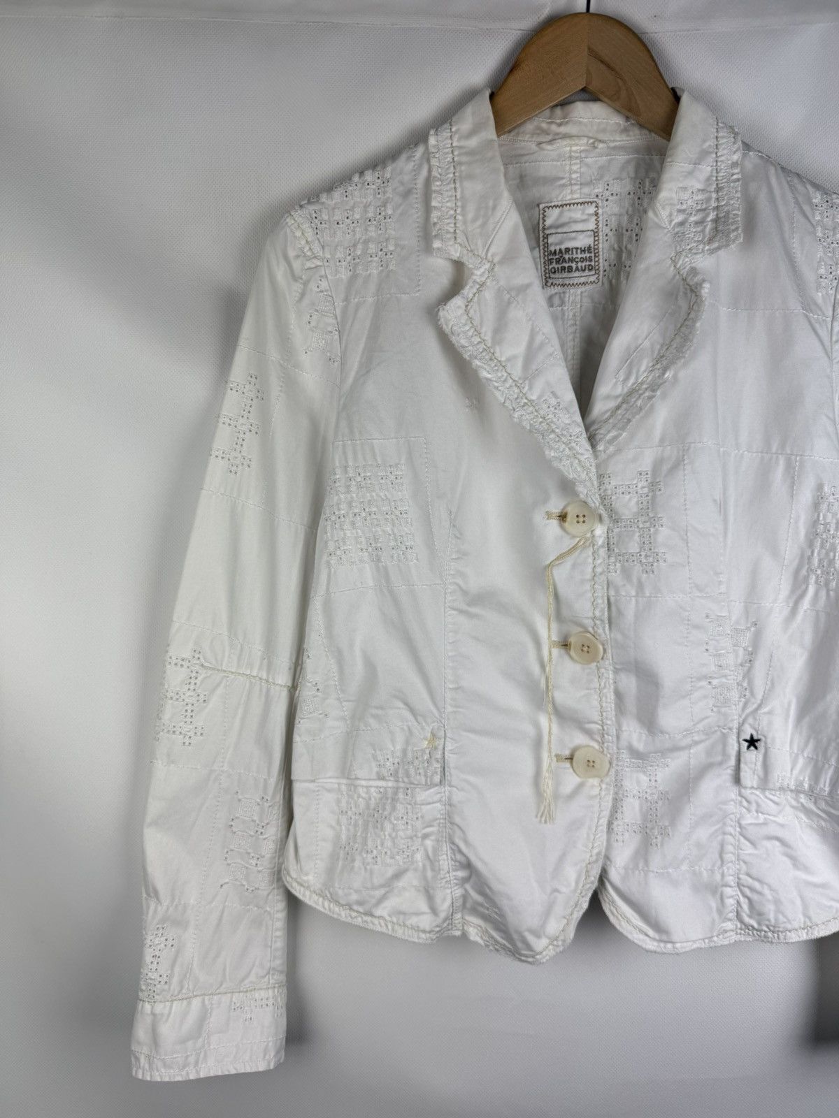 Marithe + Francois Girbaud Marithe Francois Girbaud Vintage Avant-Garde Blazer Jacket Size L / US 10 / IT 46 - 2 Thumbnail