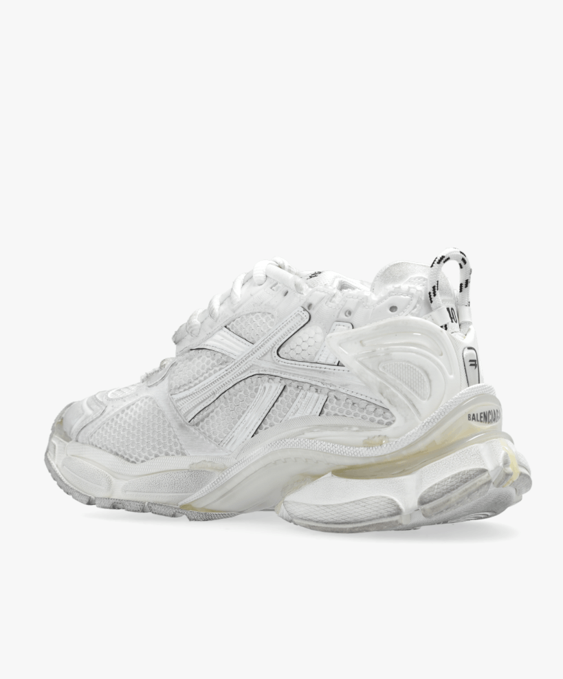 Balenciaga Balenciaga All White Runners Size US 10 / EU 43 - 4 Thumbnail