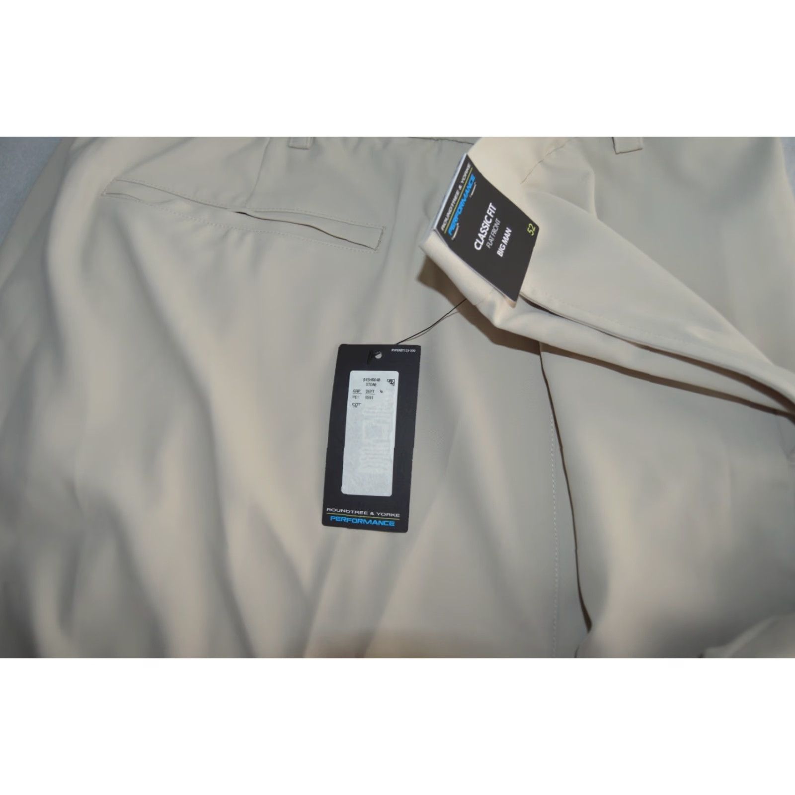 Roundtree & Yorke Roundtree & Yorke Performance Shorts Men 52 Classic Flat Khaki Golf Size US 36 / EU 52 - 7 Thumbnail