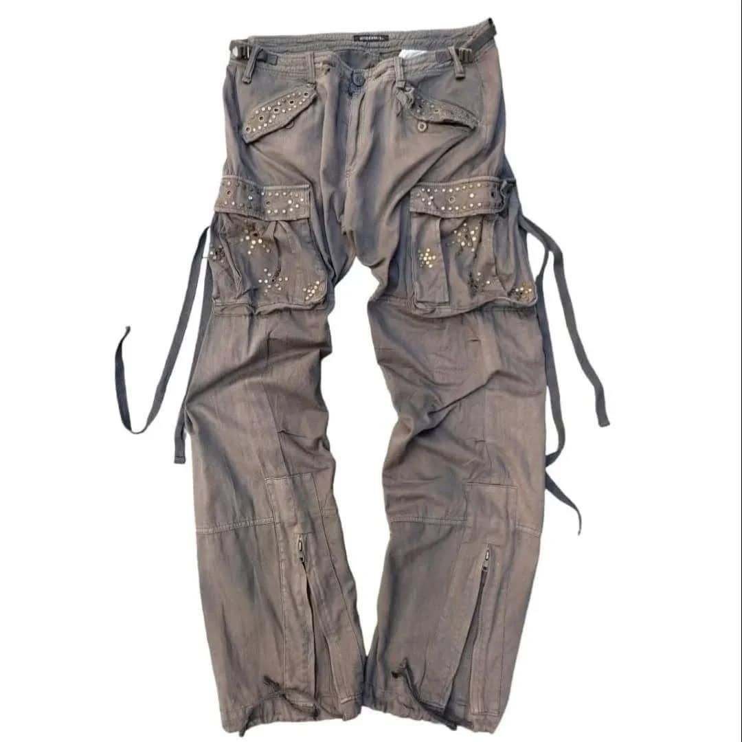 If Six Was Nine Wild Khalid//adjustable cargo pants Size US 37 - 1 Thumbnail
